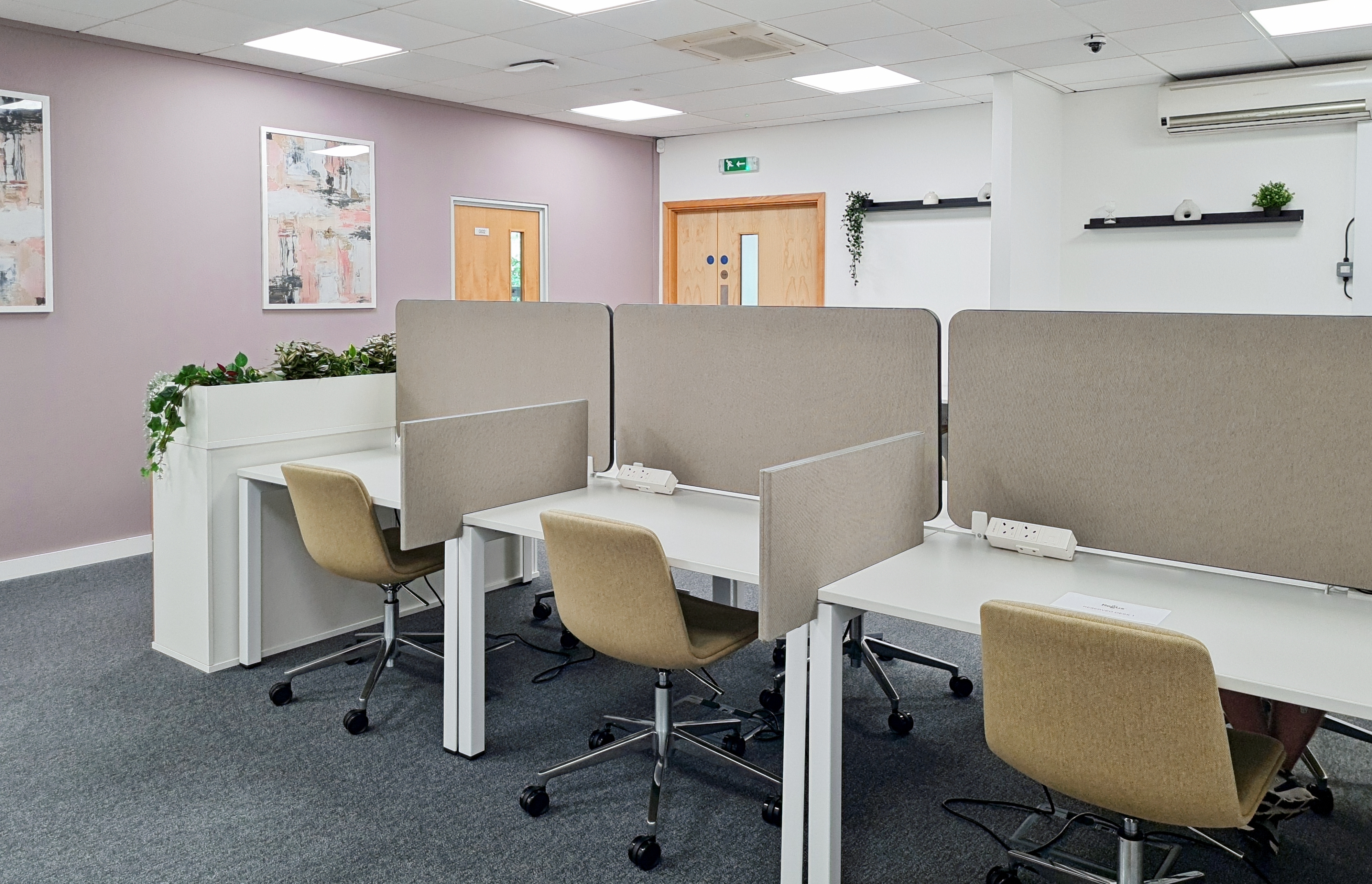 3 Person Private Office