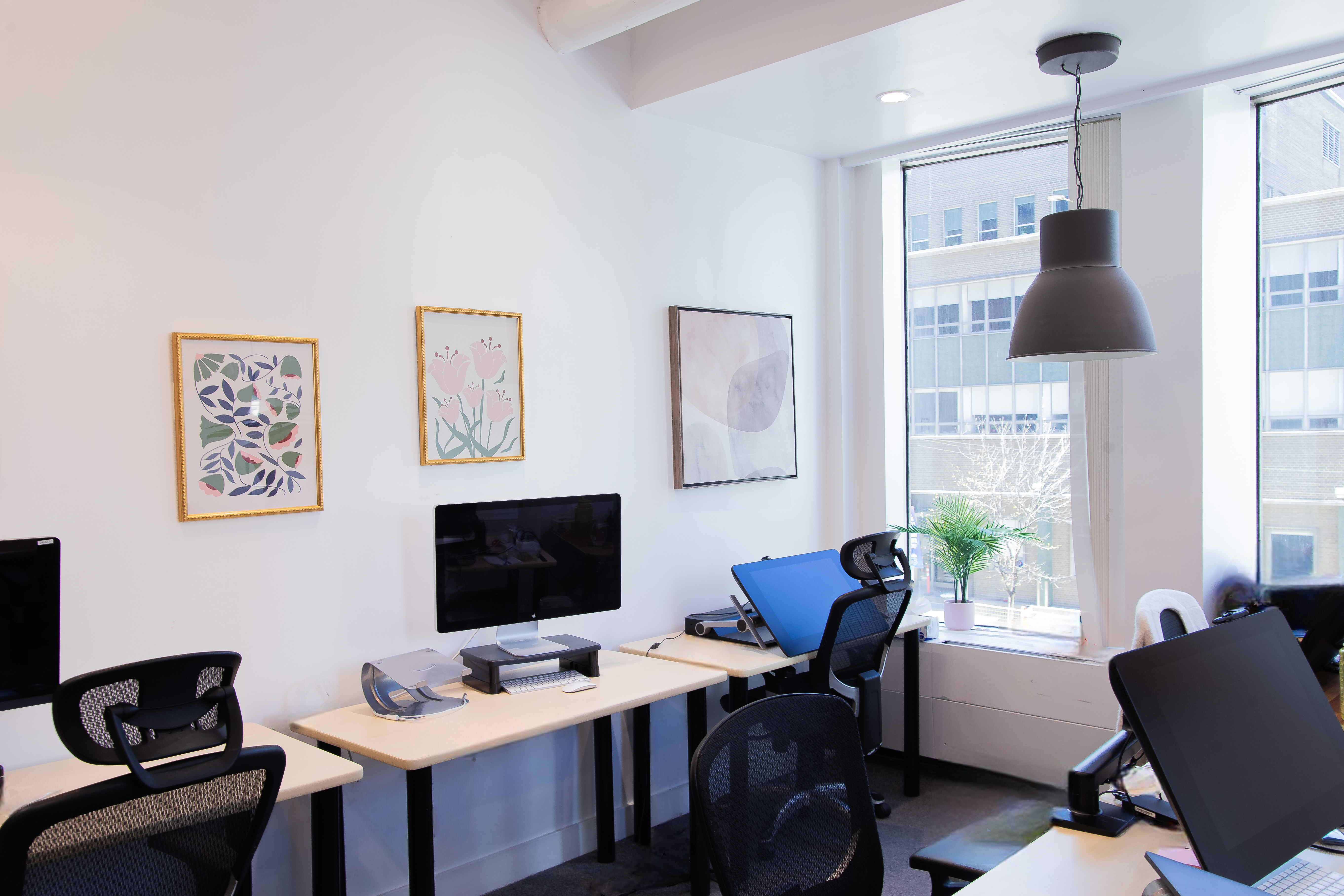 2 Person Coworking Desk