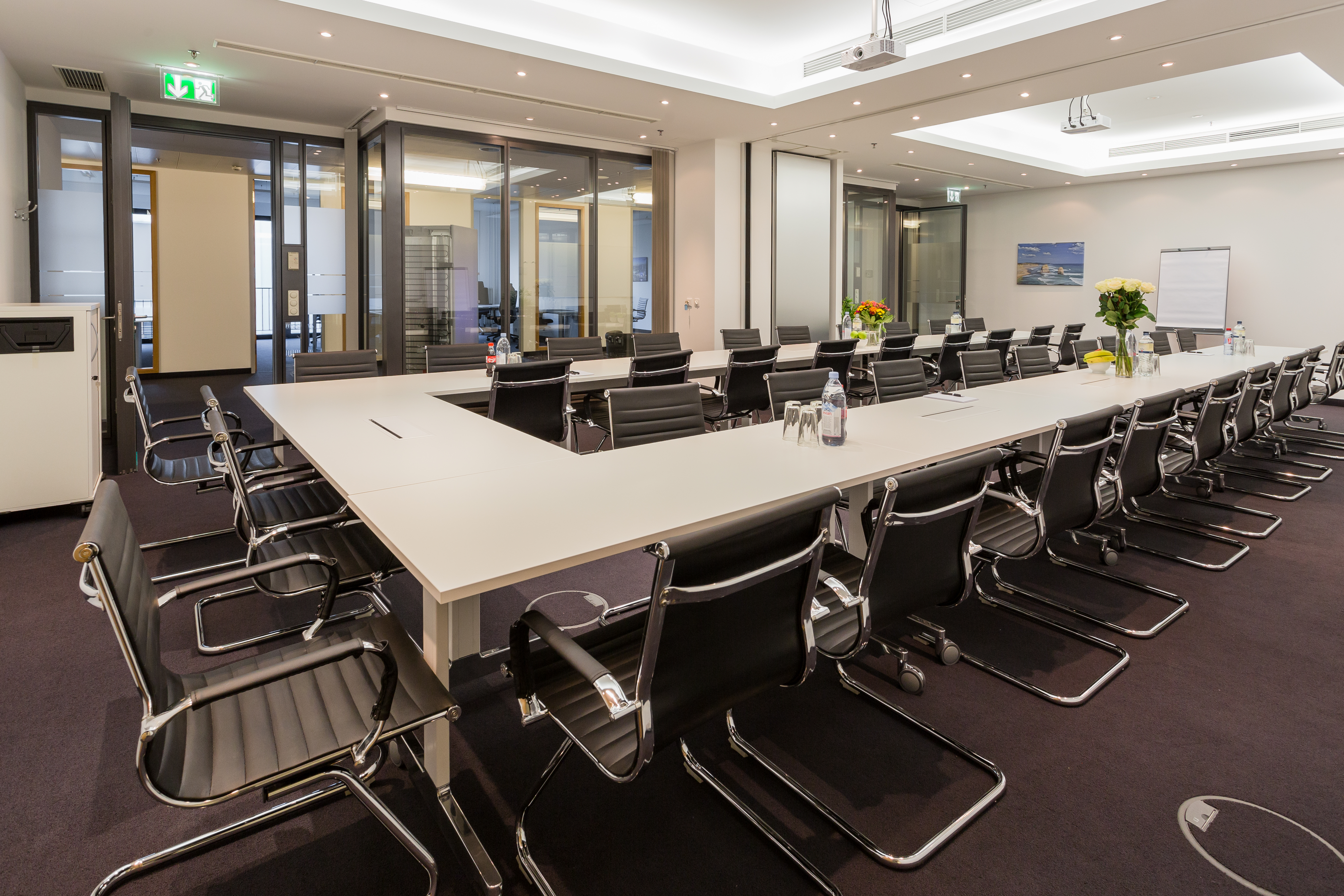 2 Person Coworking Desk