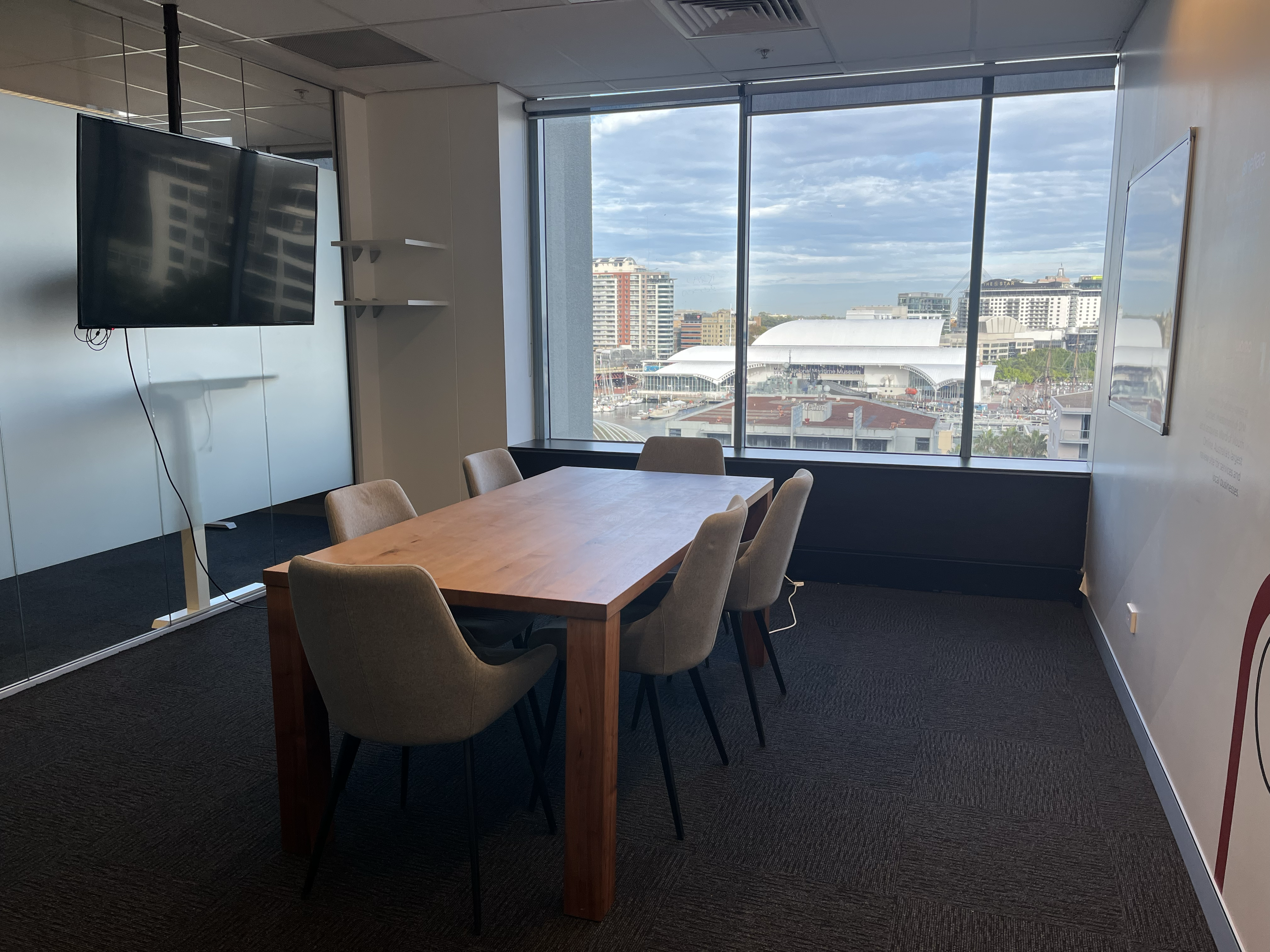 8 Person Coworking Desk