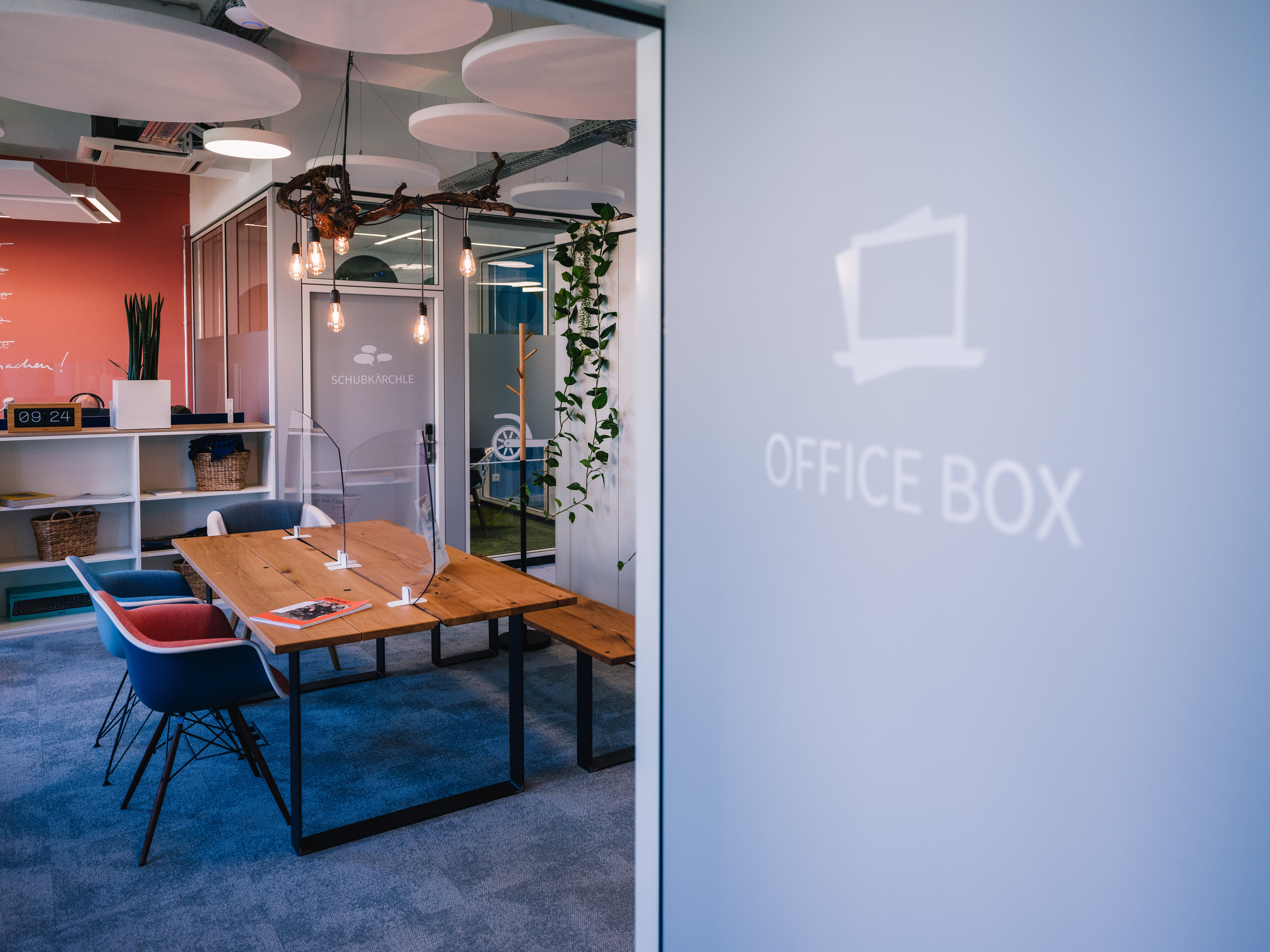 1 Person Coworking Desk