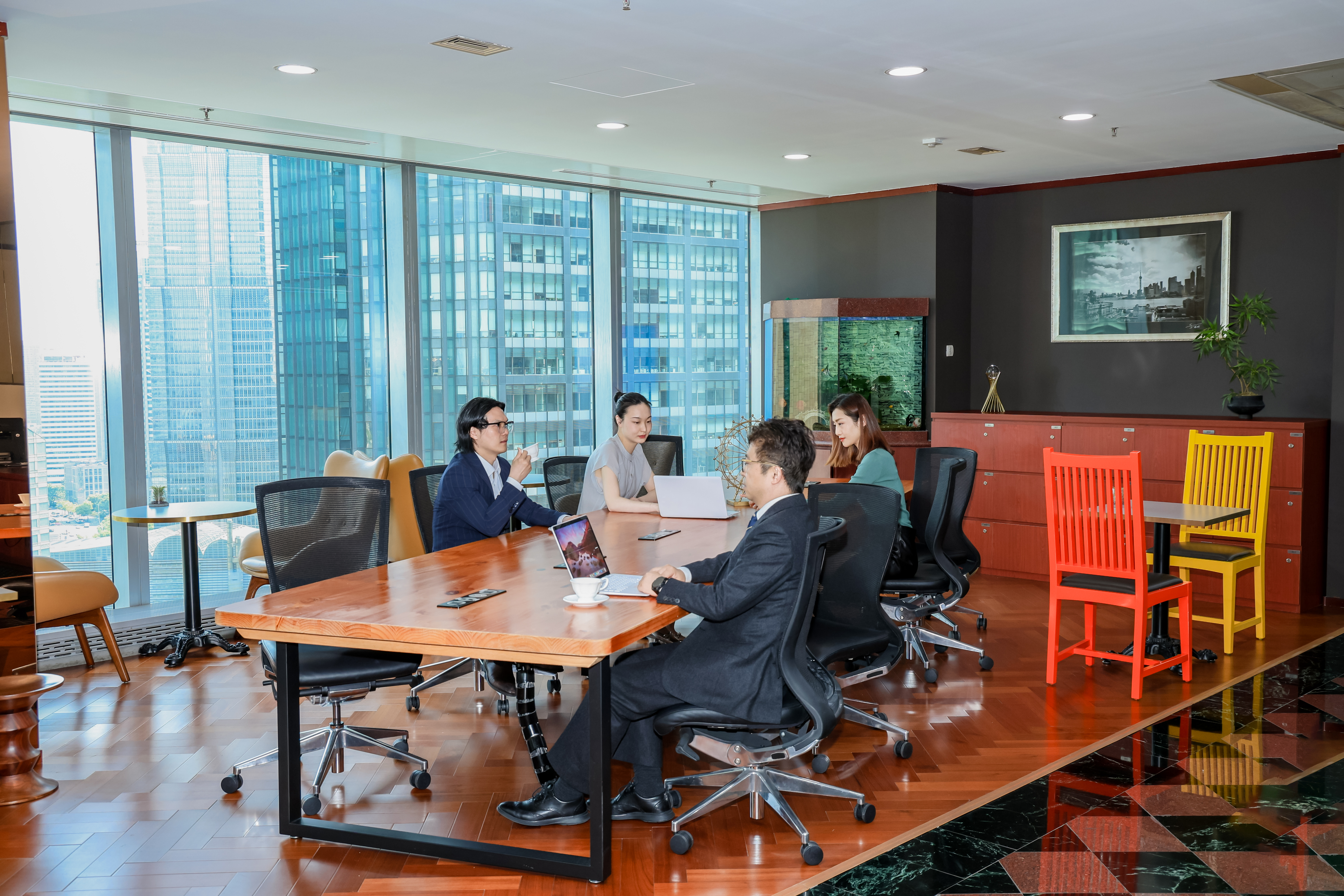 3 Person Private Office