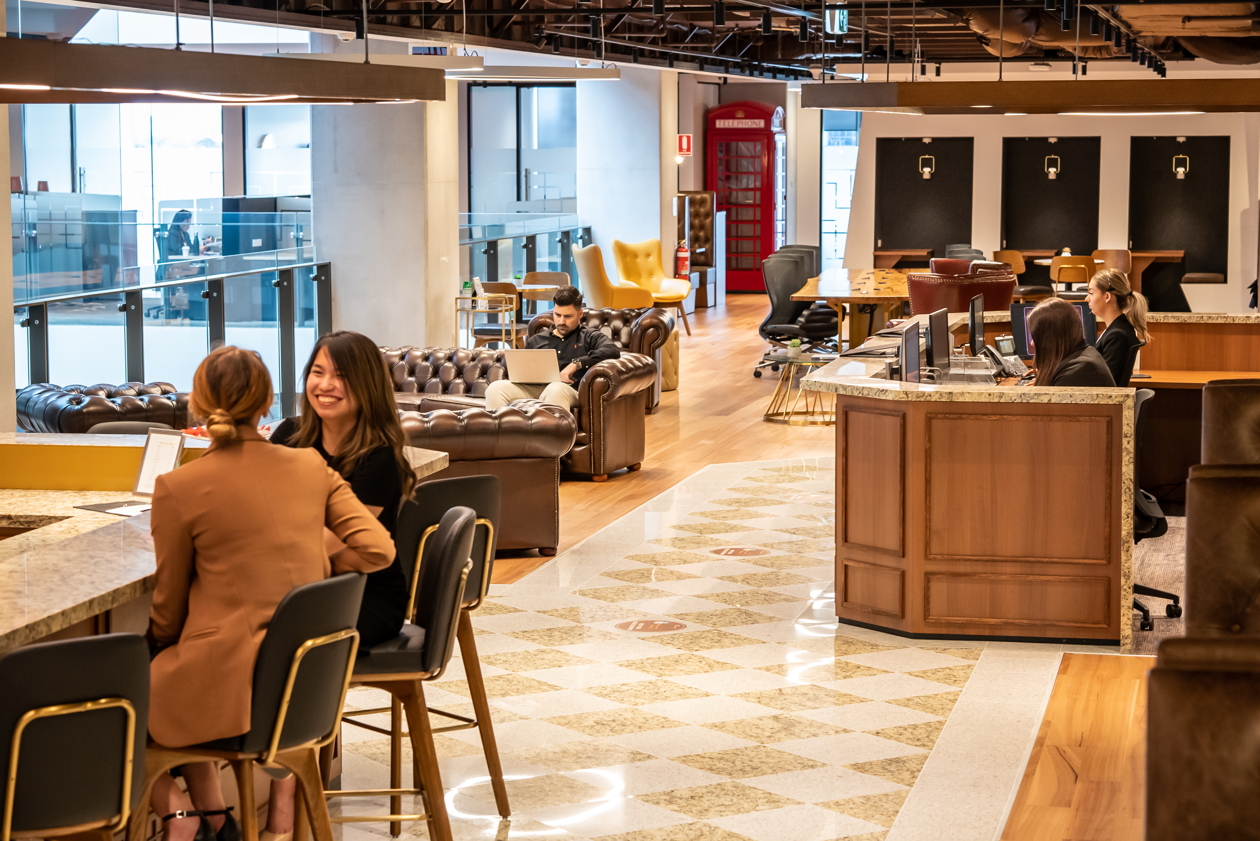 1 Person Coworking Desk