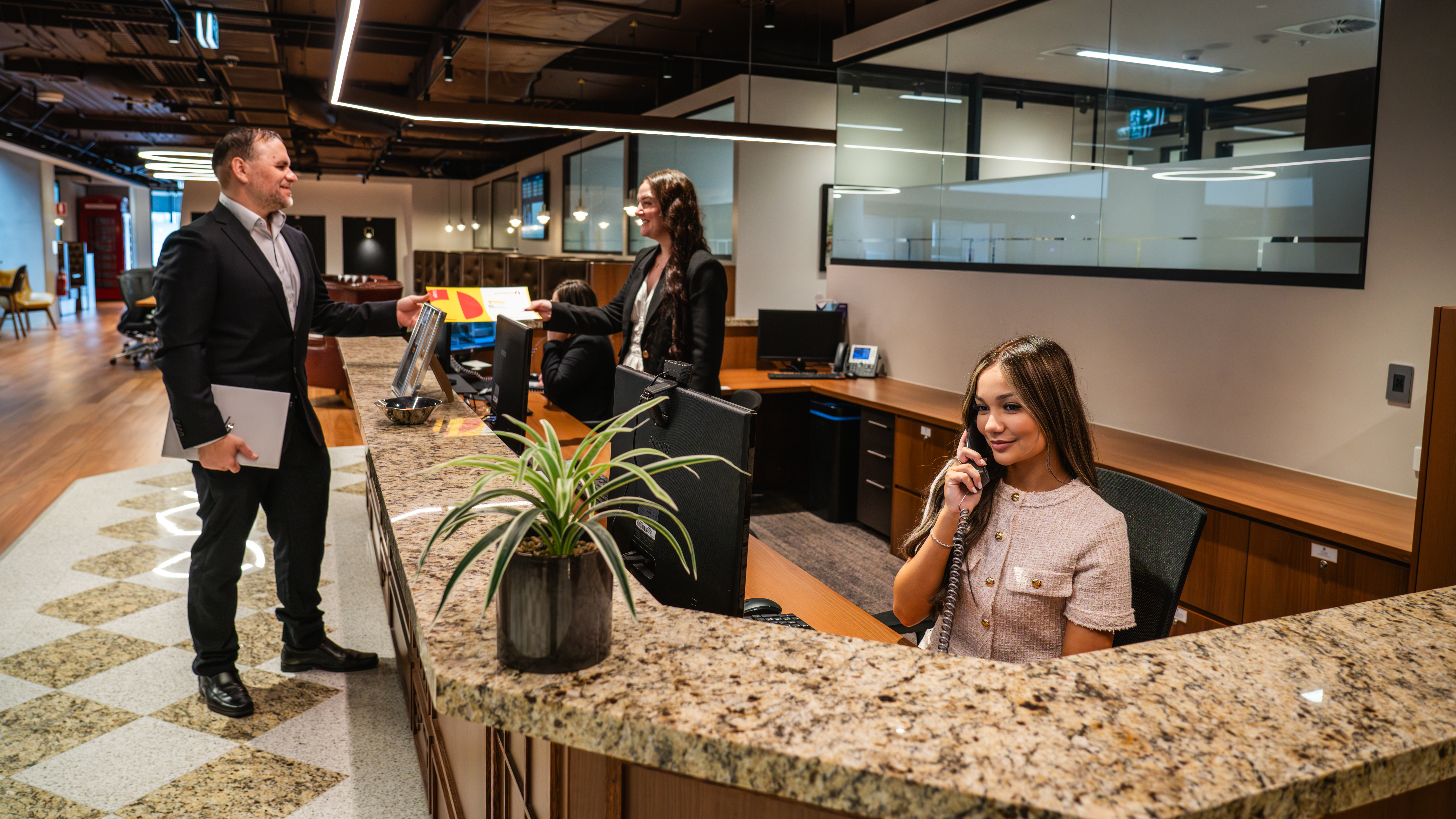 2 Person Coworking Desk