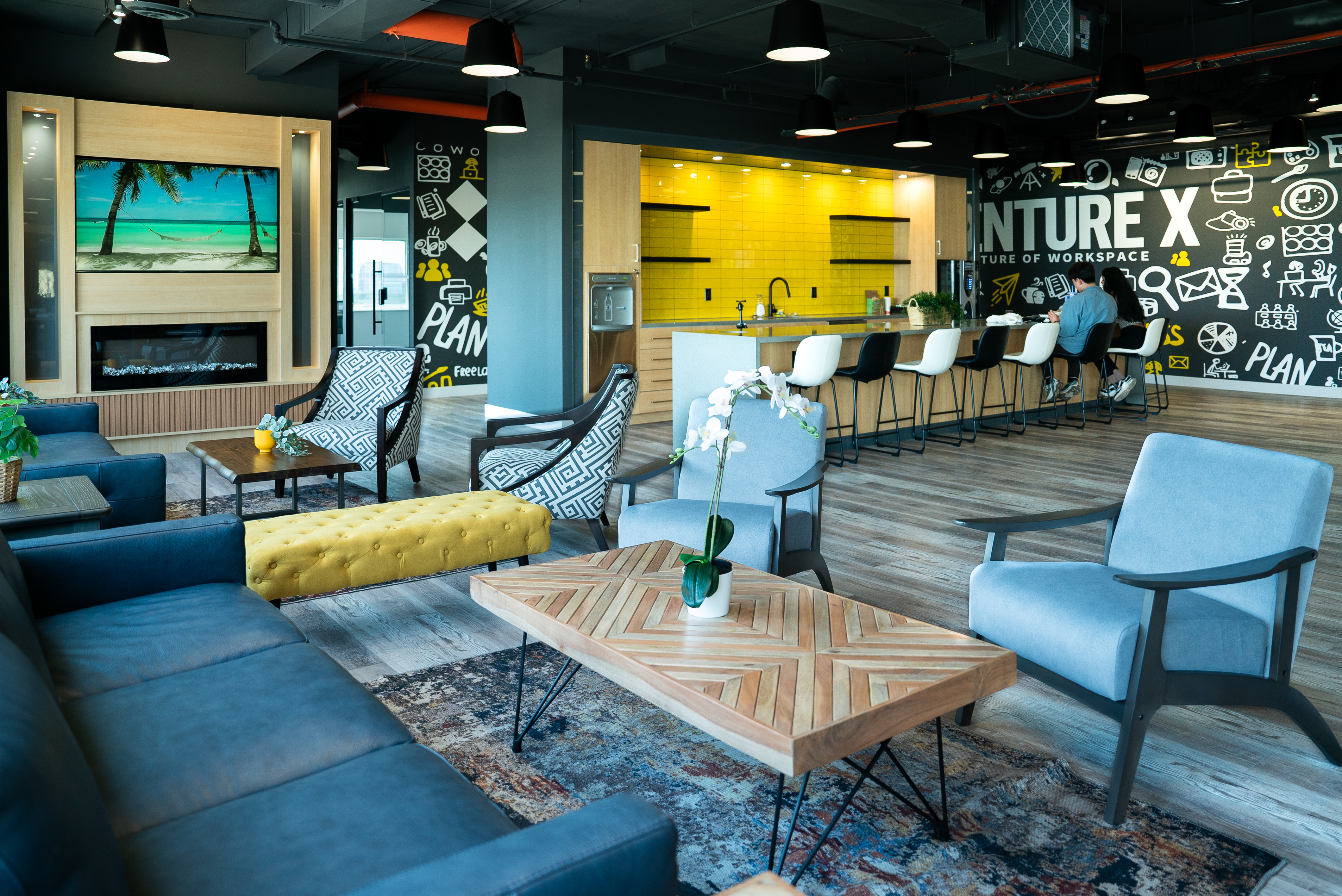 3 Person Private Office