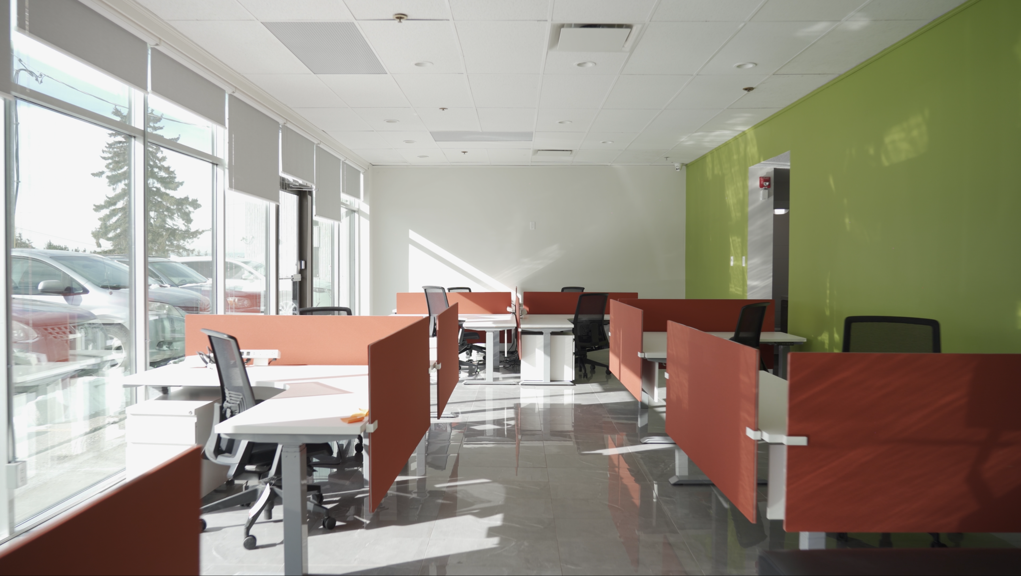 2 Person Coworking Desk