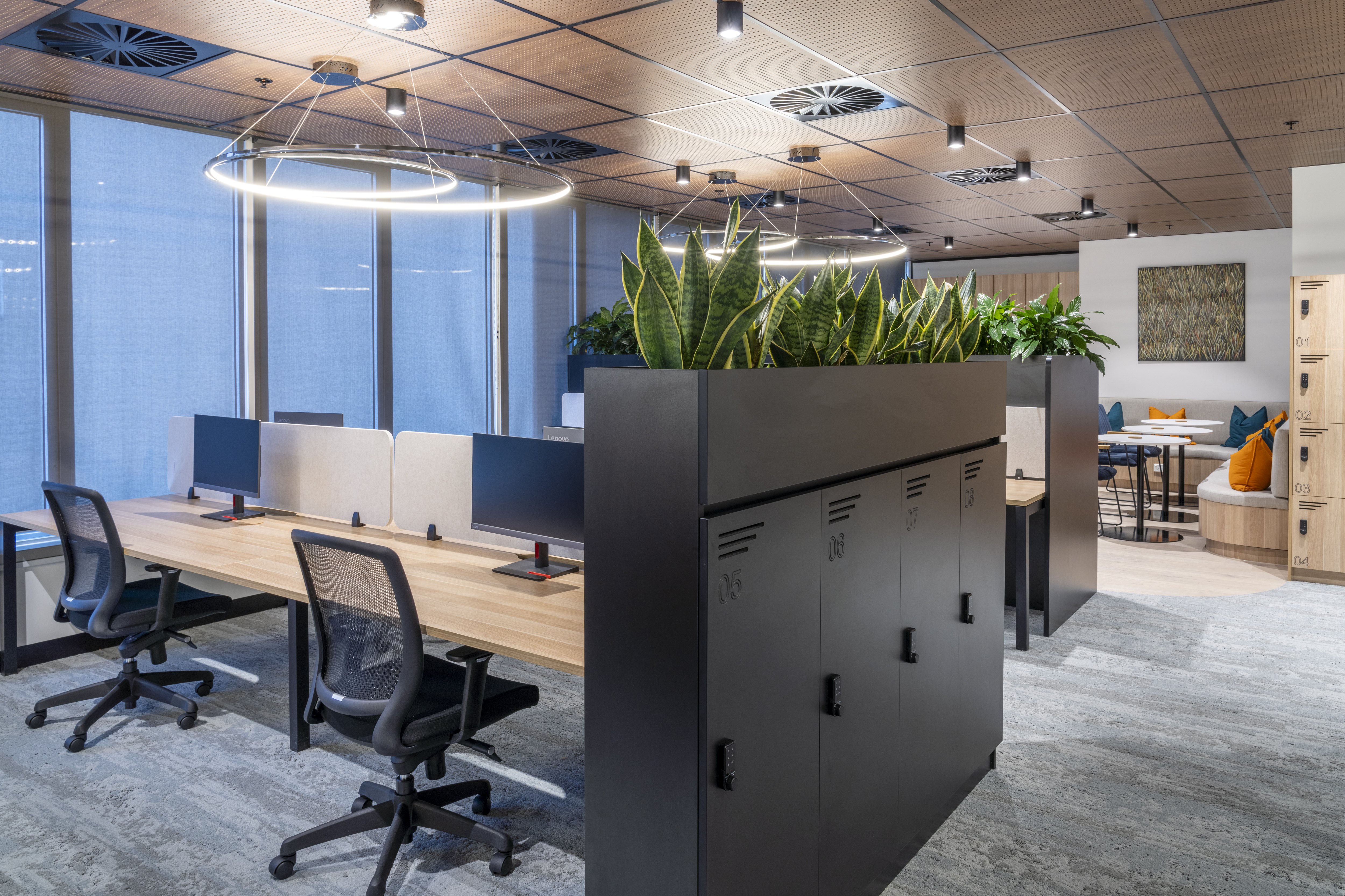 1 Person Coworking Desk