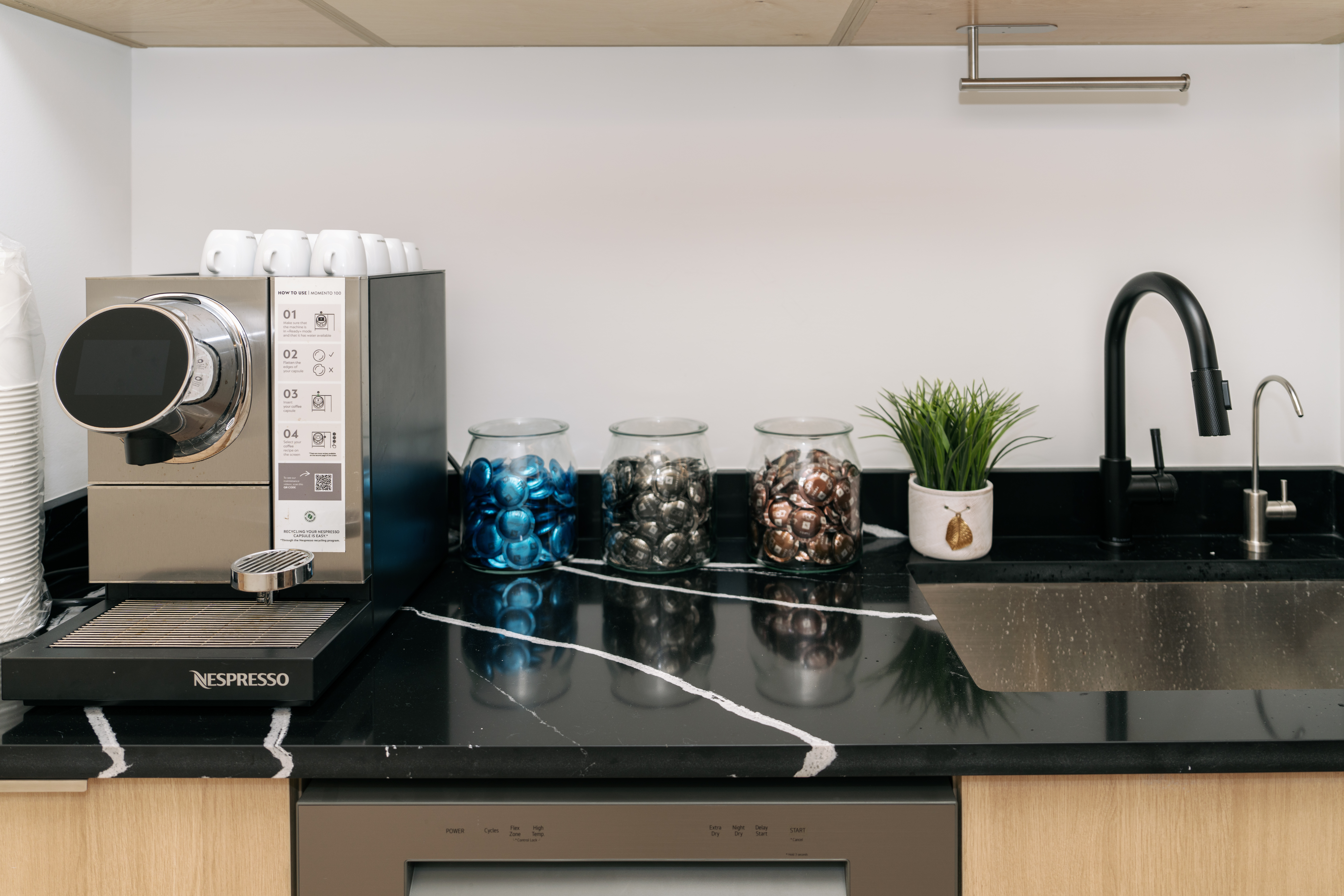 3 Person Coworking Desk