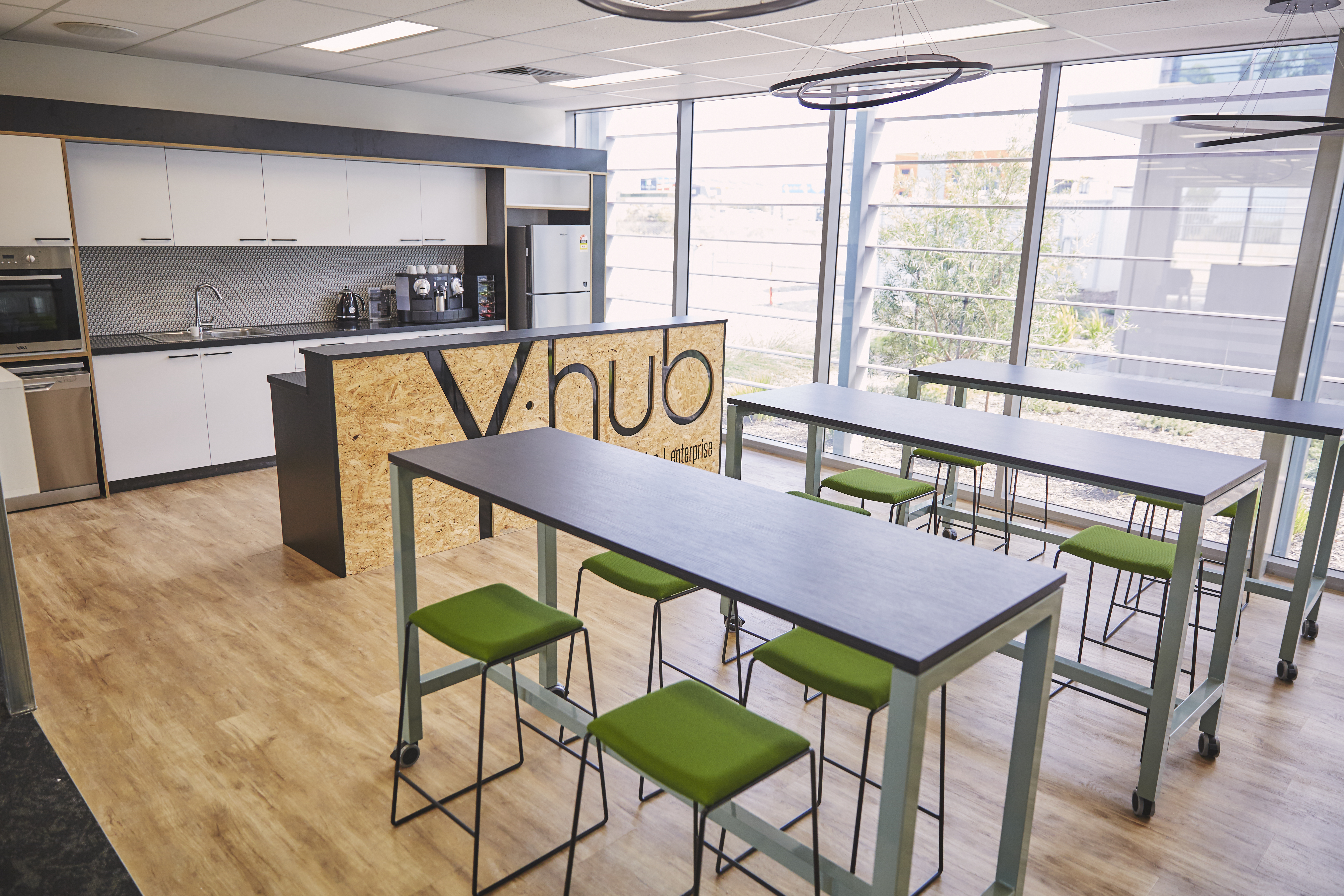 1 Person Coworking Desk