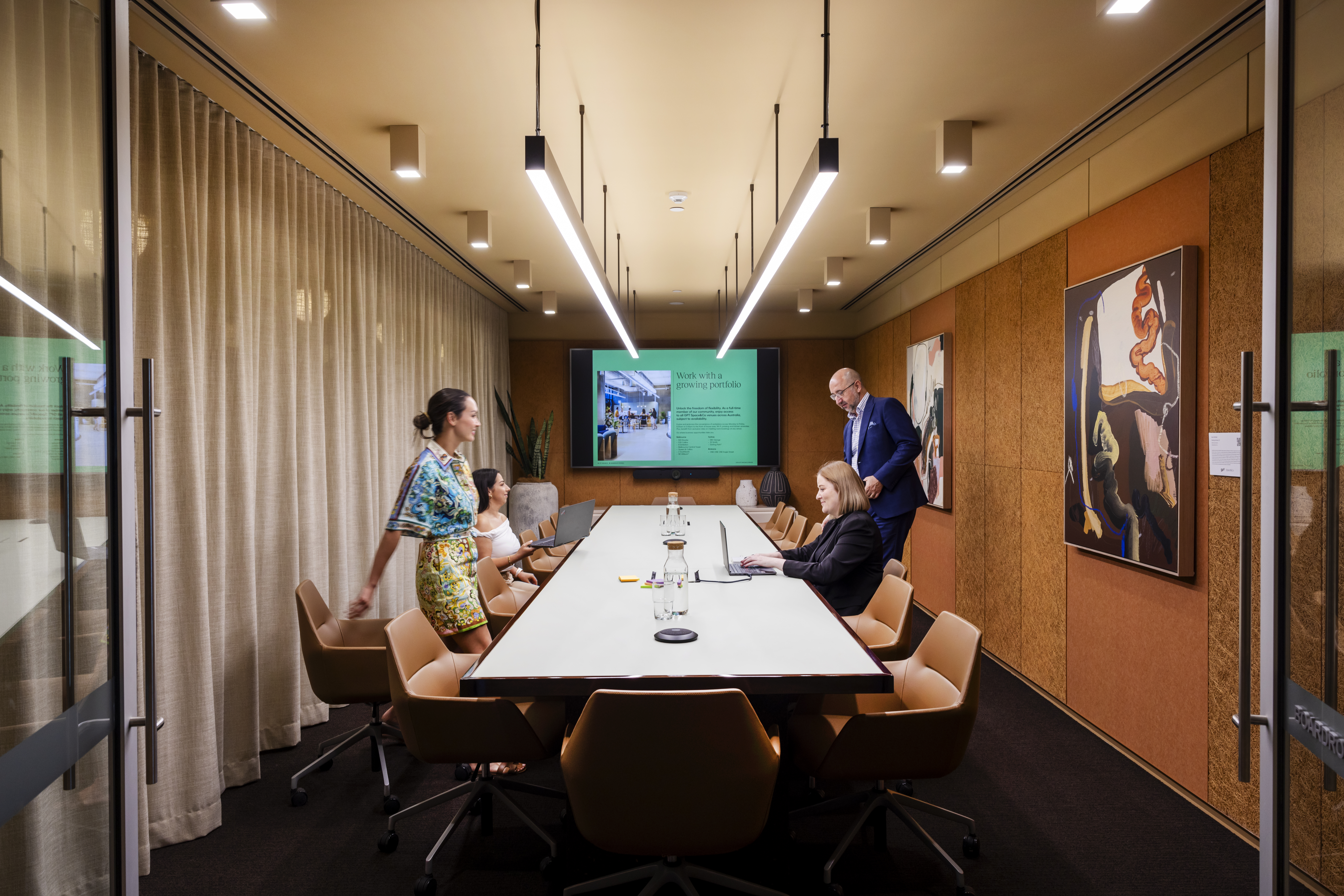 1 Person Coworking Desk