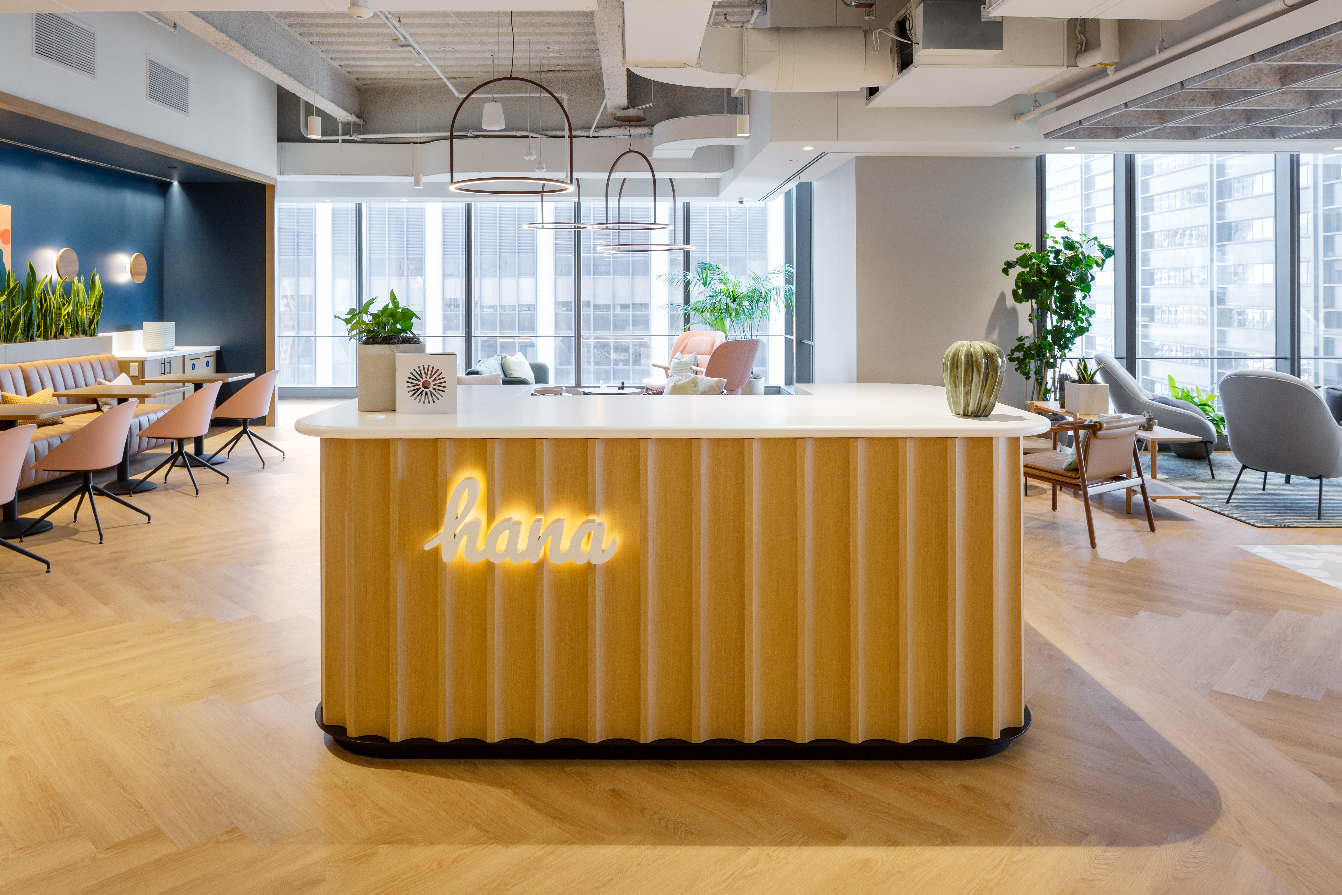 12 Person Coworking Desk
