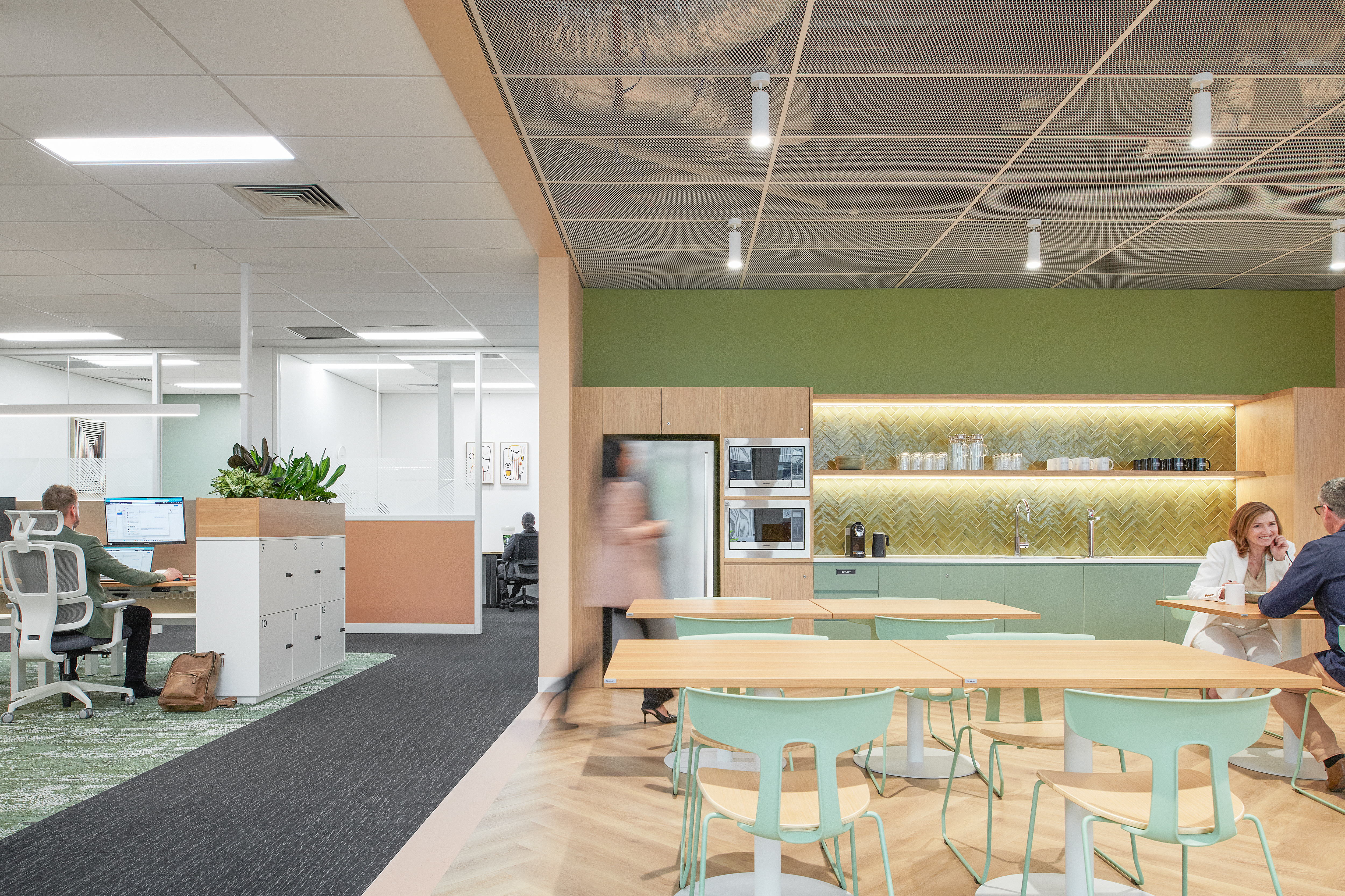 2 Person Coworking Desk