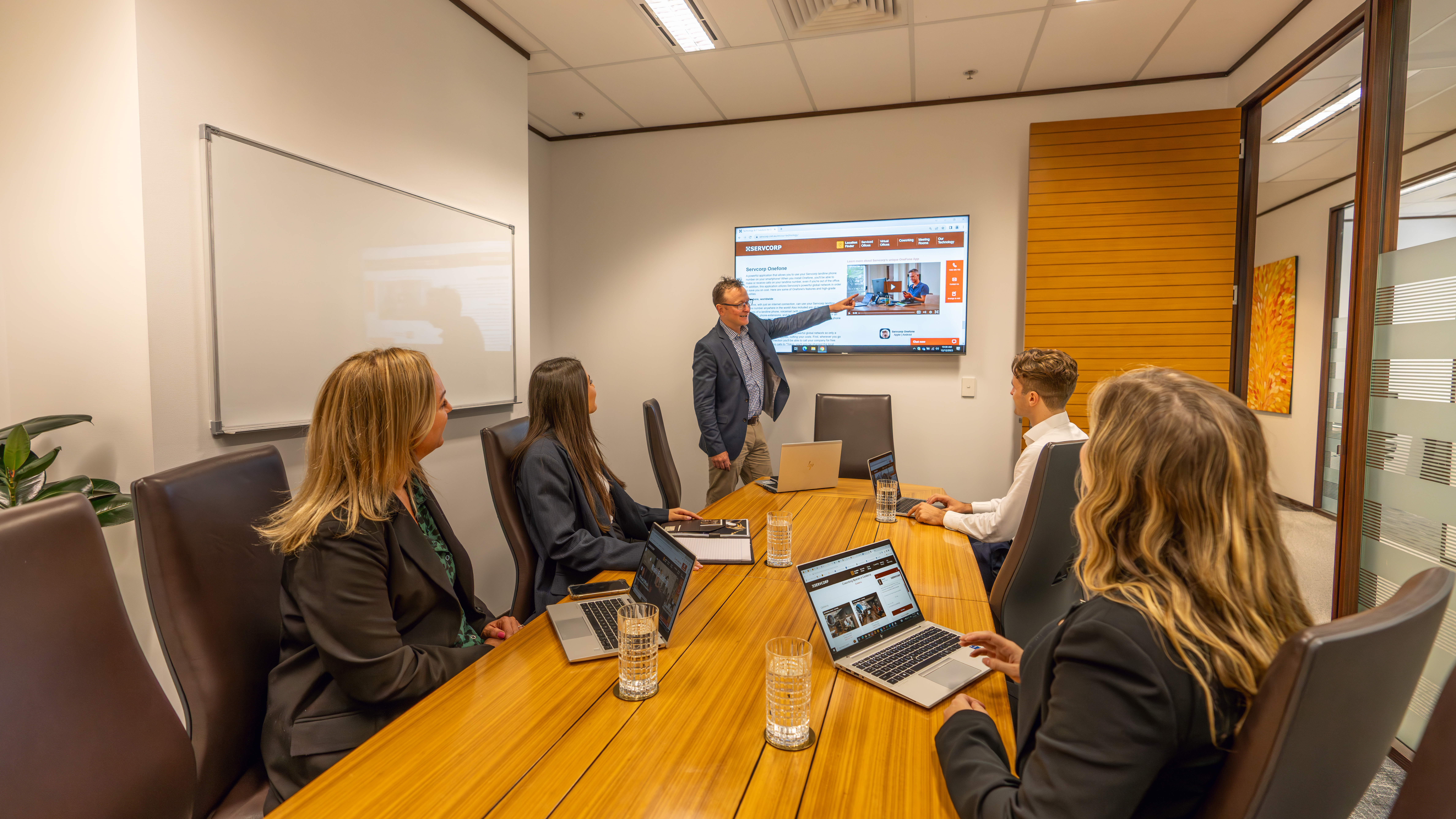 1 Person Coworking Desk