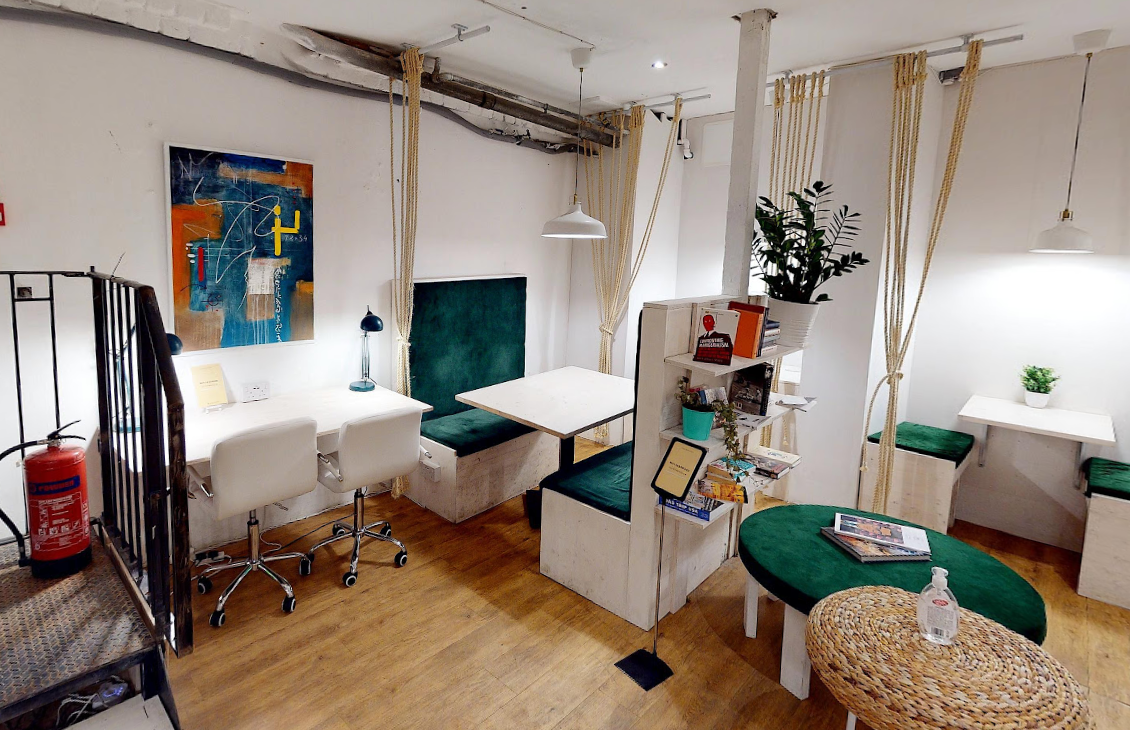 9 Person Coworking Desk