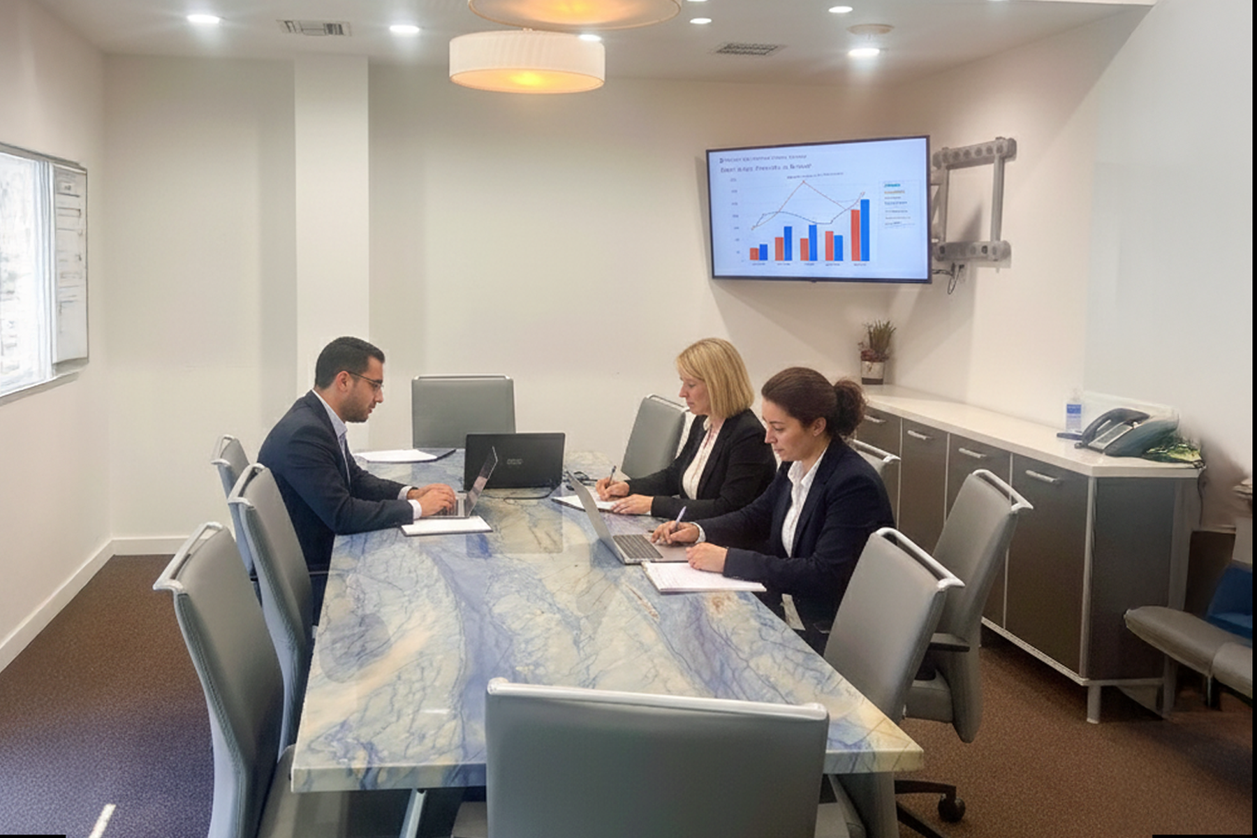 4 Person Private Office