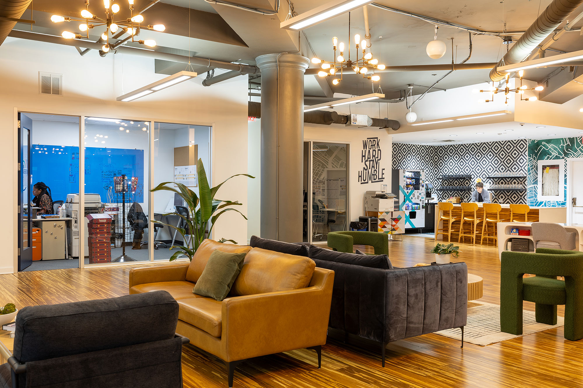 1 Person Coworking Desk