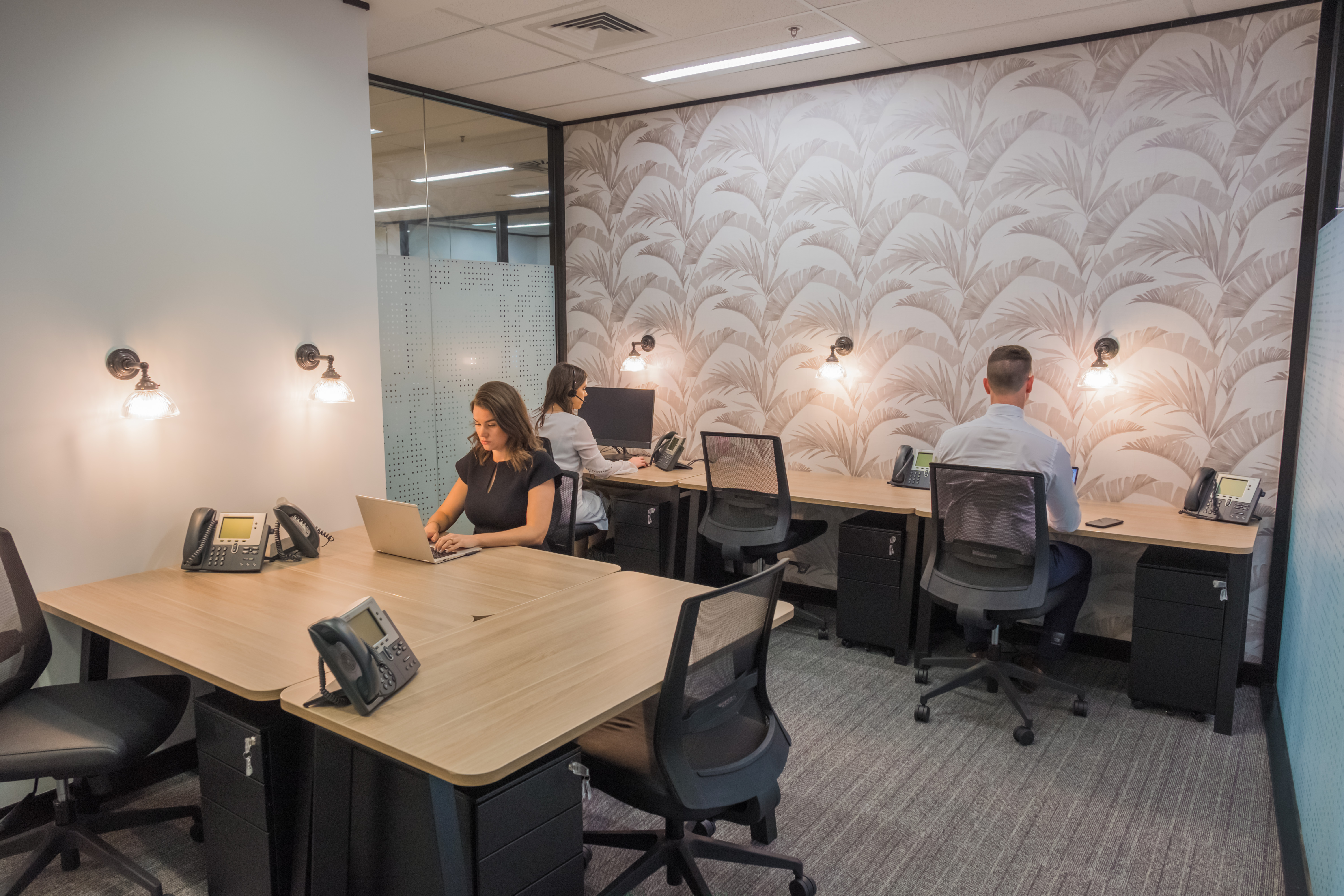 3 Person Private Office