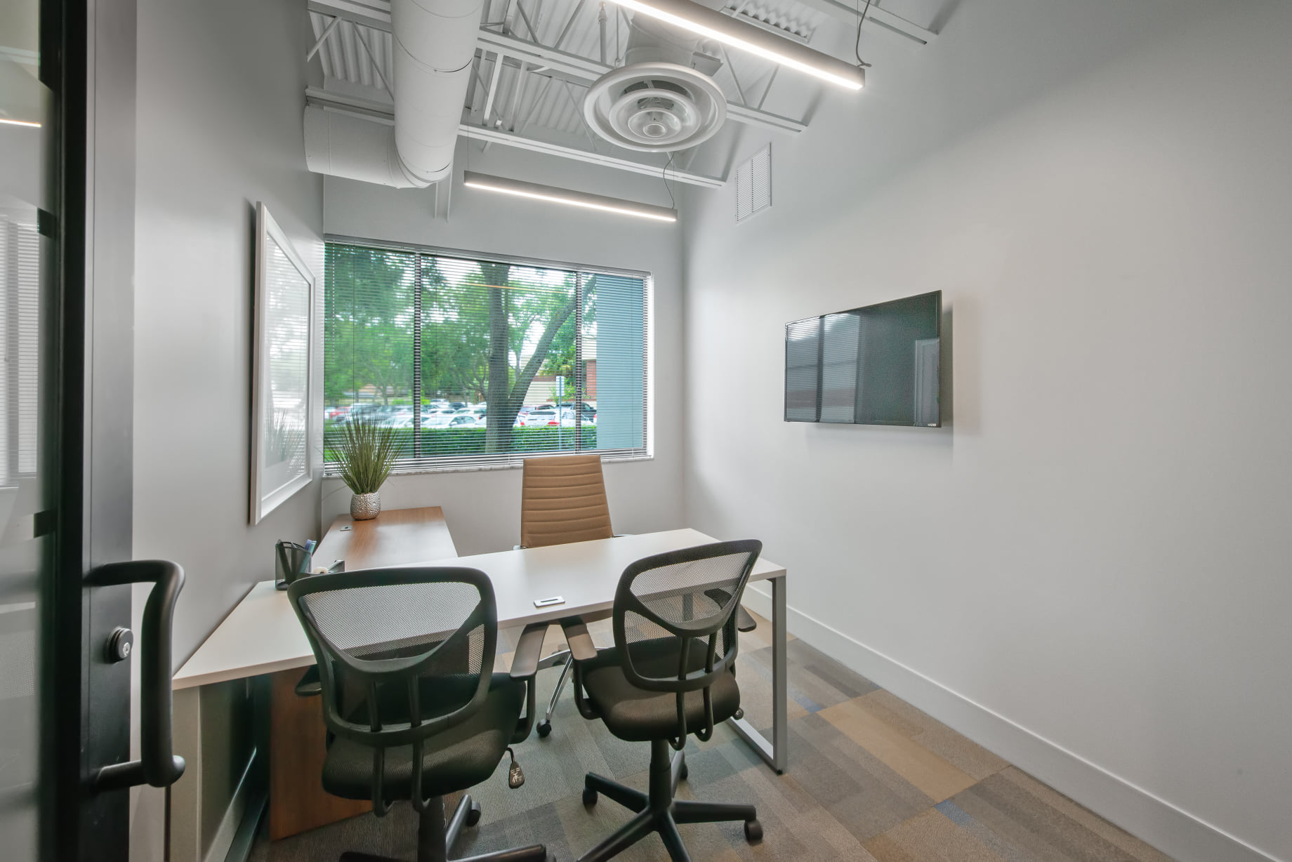 2 Person Coworking Desk