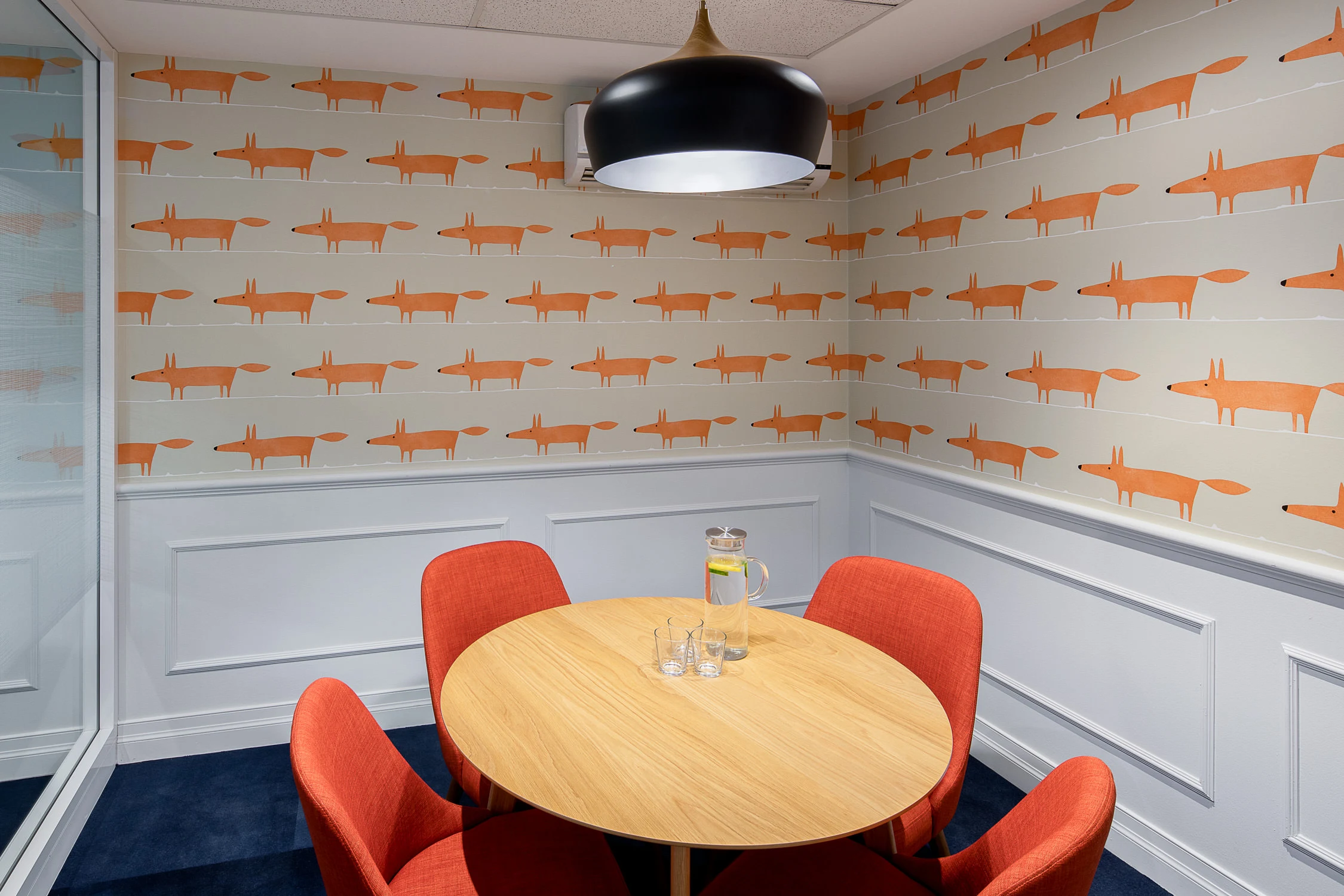 4 Person Coworking Desk