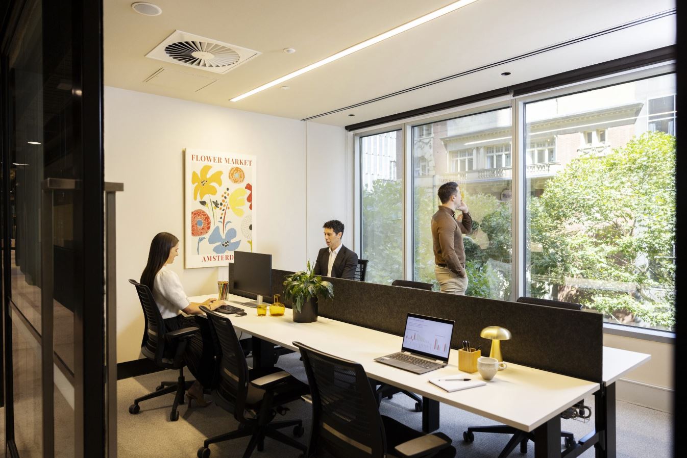 3 Person Private Office