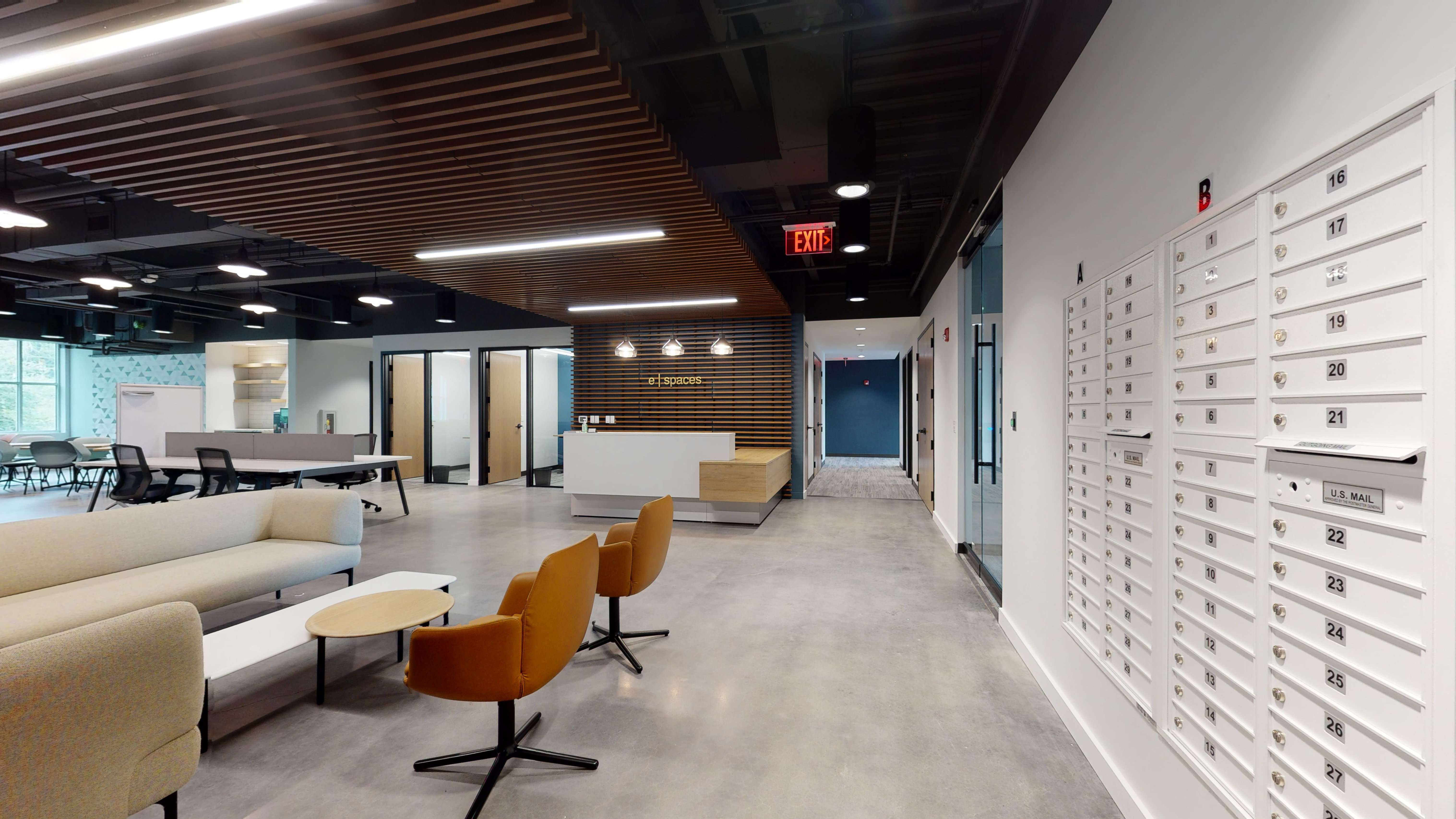 1 Person Coworking Desk