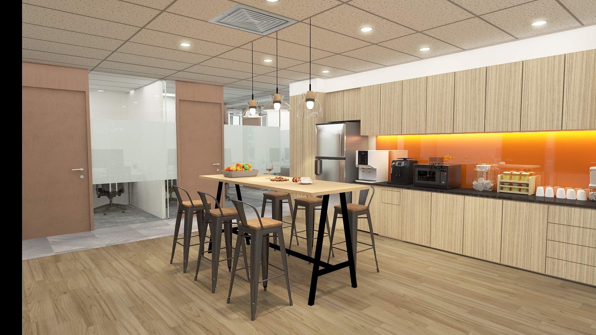 5 Person Private Office at 1 Scotts Road, Singapore | Office Hub