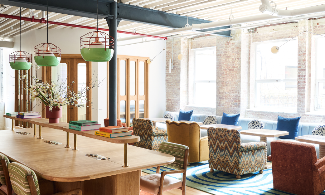 1 Person Coworking Desk