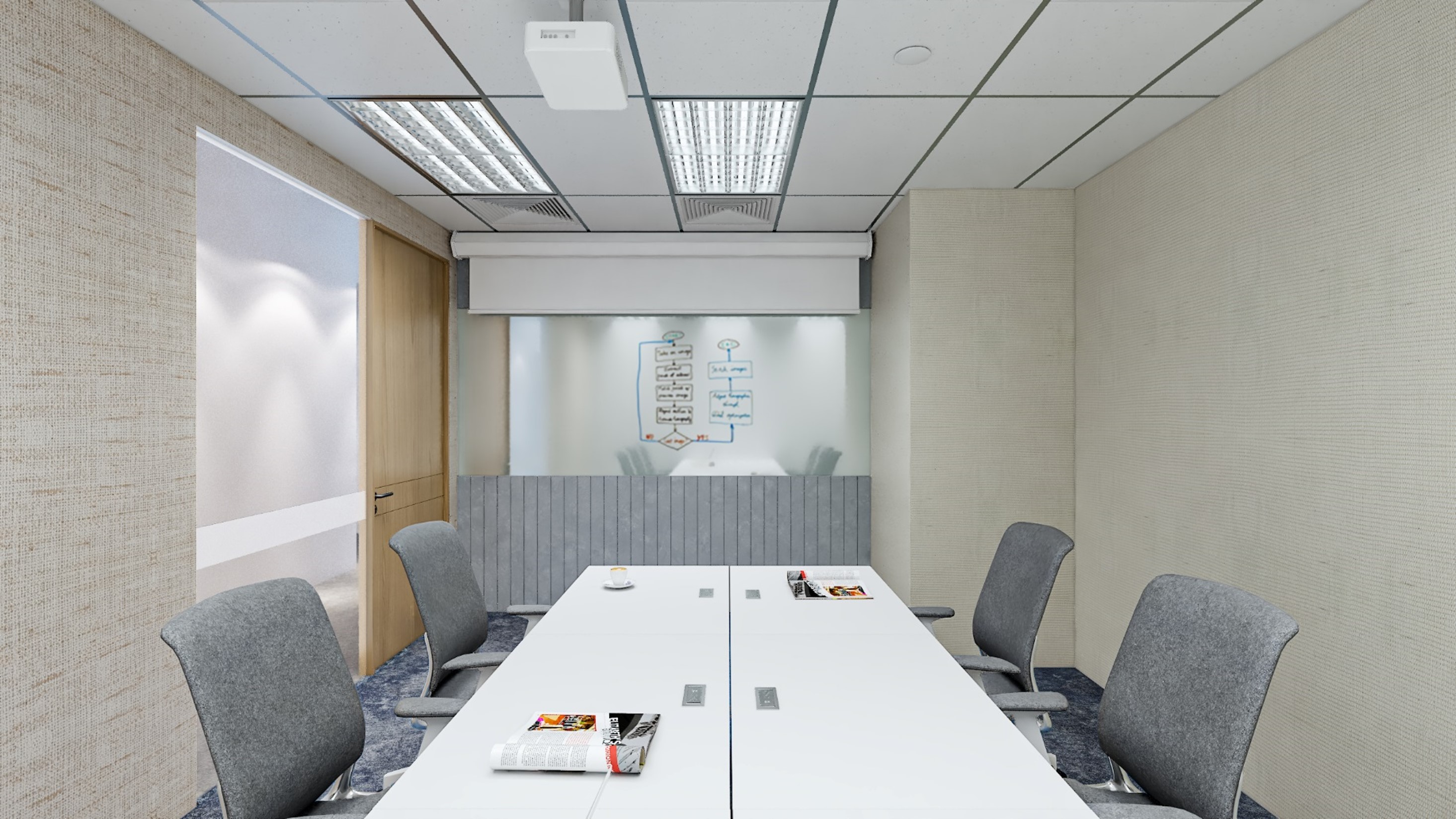 4 Person Private Office