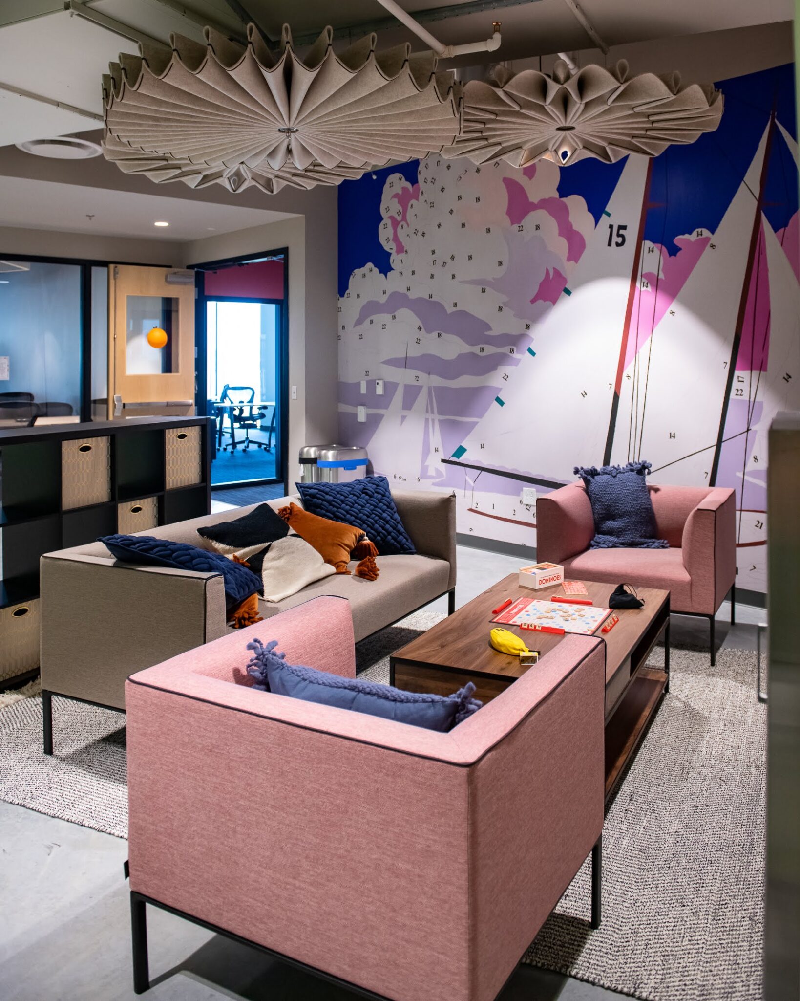 2 Person Coworking Desk