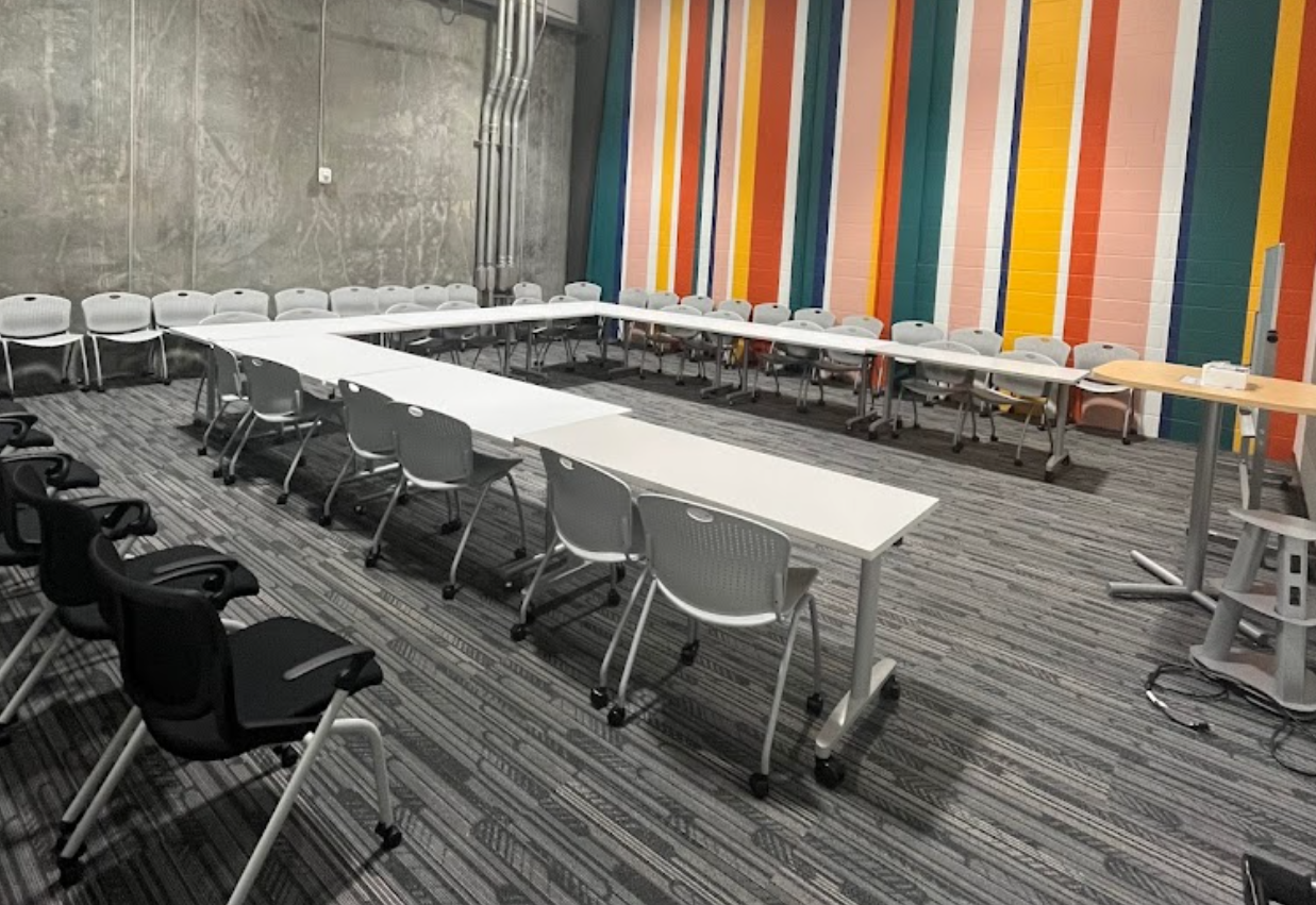 3 Person Coworking Desk