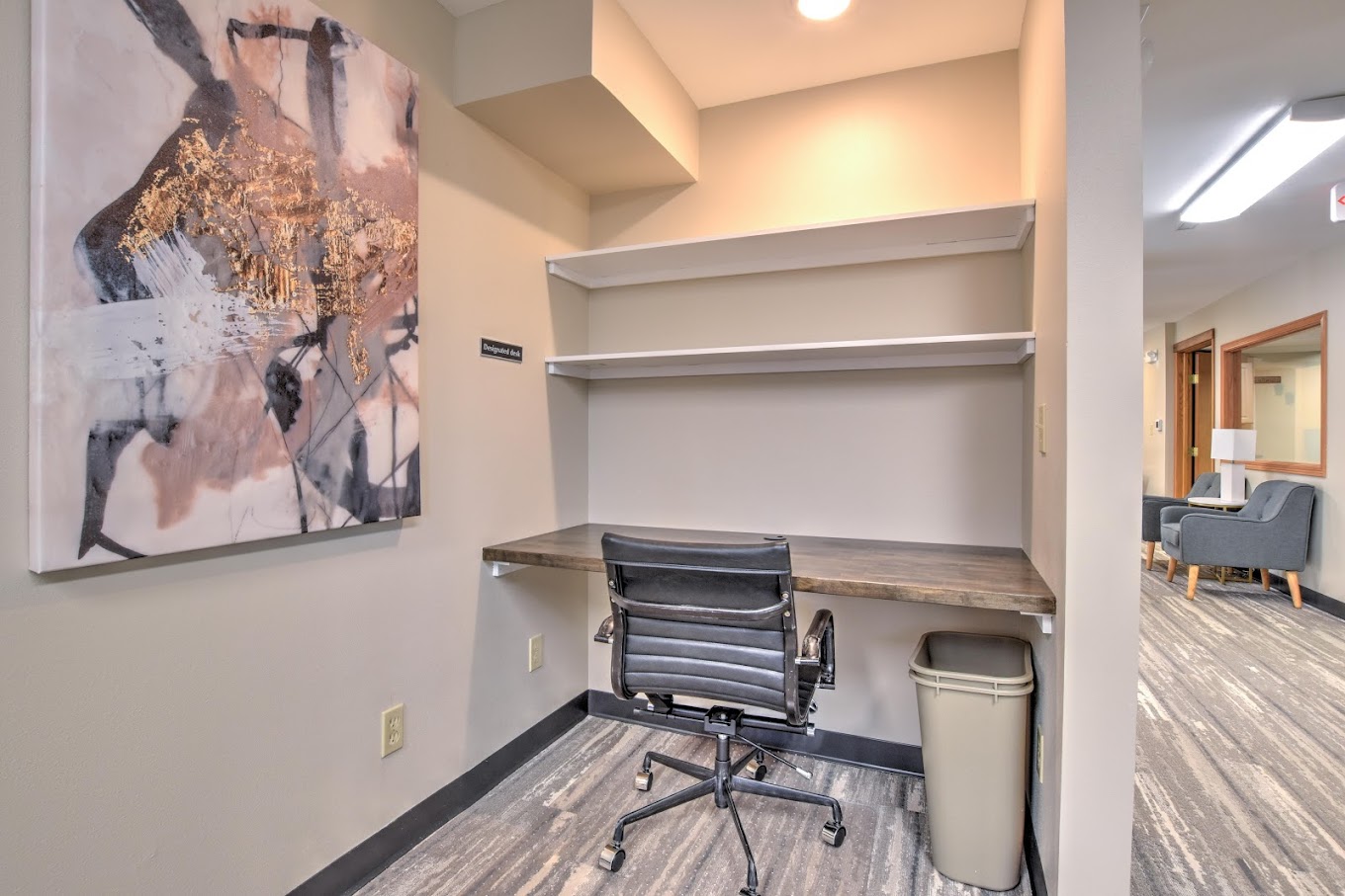 1 Person Coworking Desk