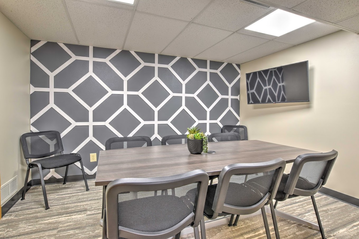 4 Person Coworking Desk