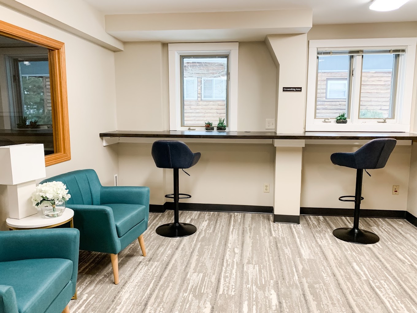 2 Person Coworking Desk