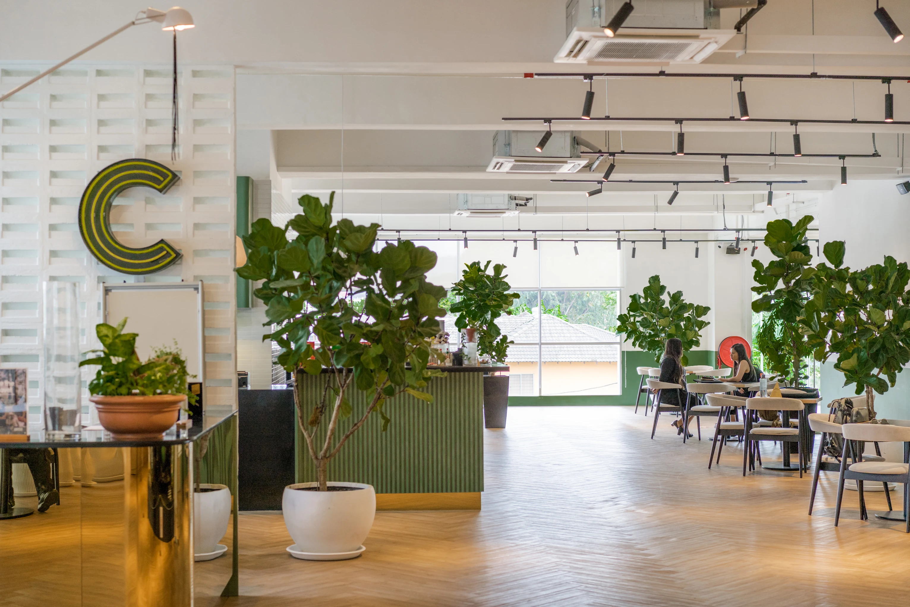 1 Person Coworking Desk