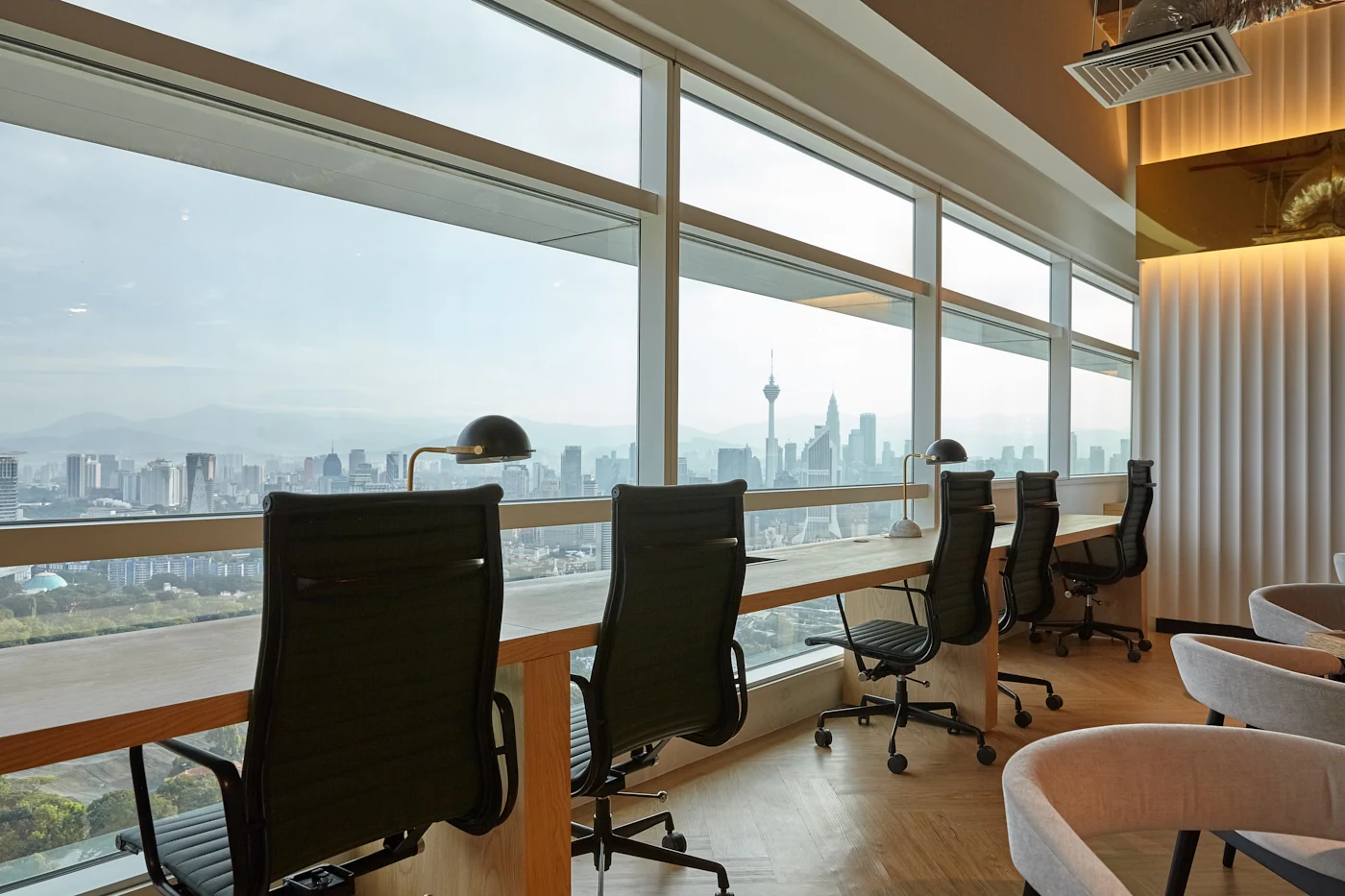 4 Person Coworking Desk