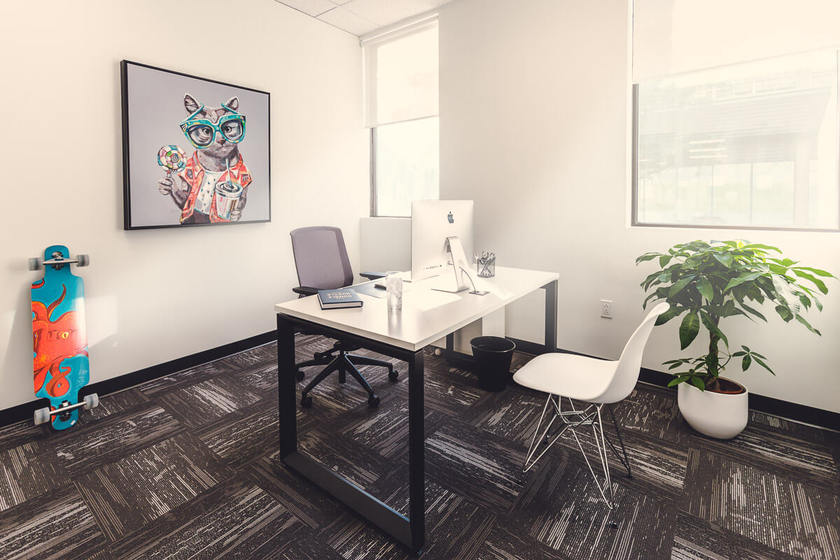 4 Person Coworking Desk