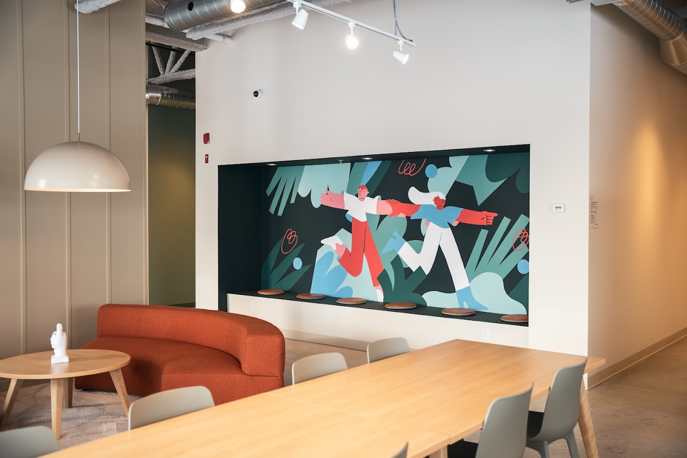 2 Person Coworking Desk