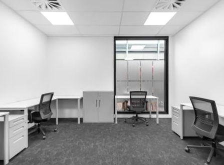 3 Person Coworking Desk