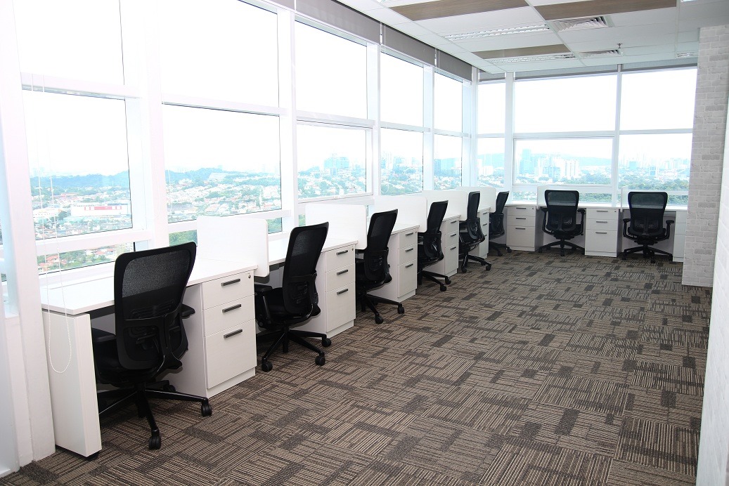 2 Person Coworking Desk