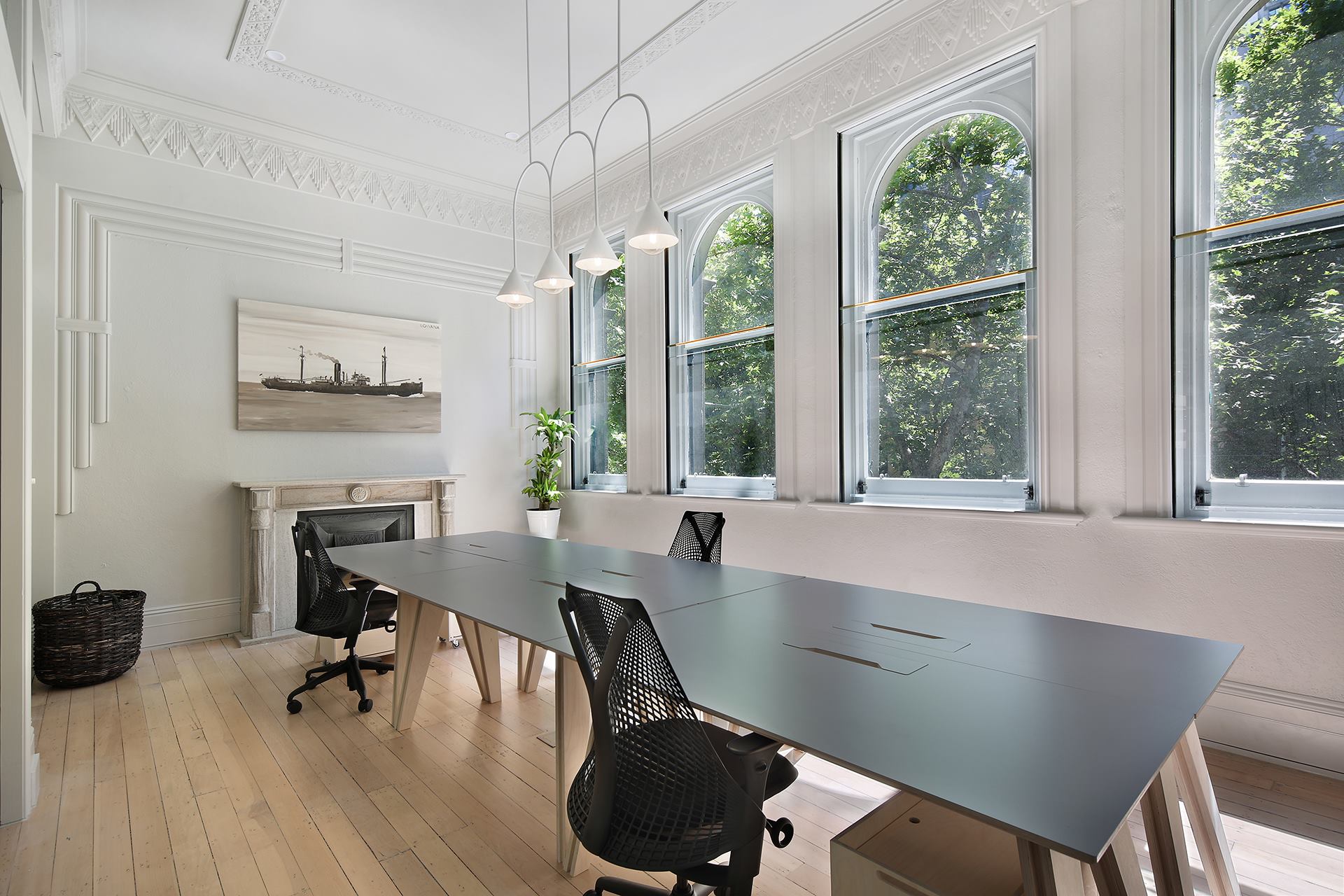 1 Person Coworking Desk