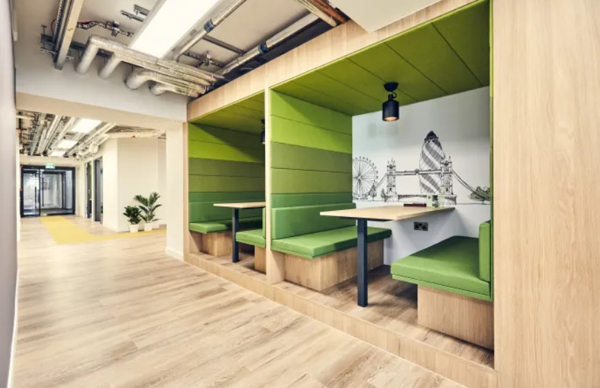 1 Person Coworking Desk