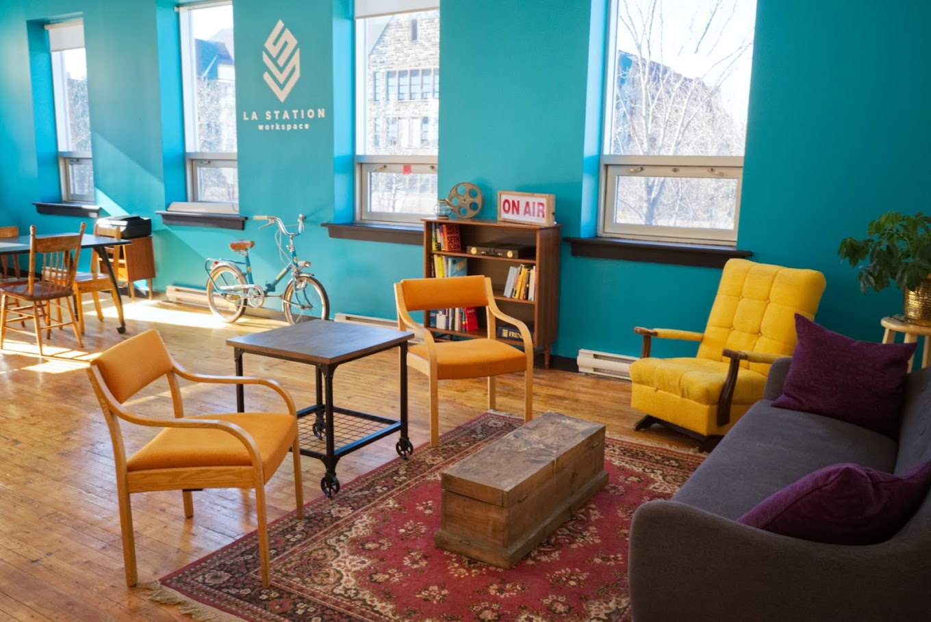 2 Person Coworking Desk