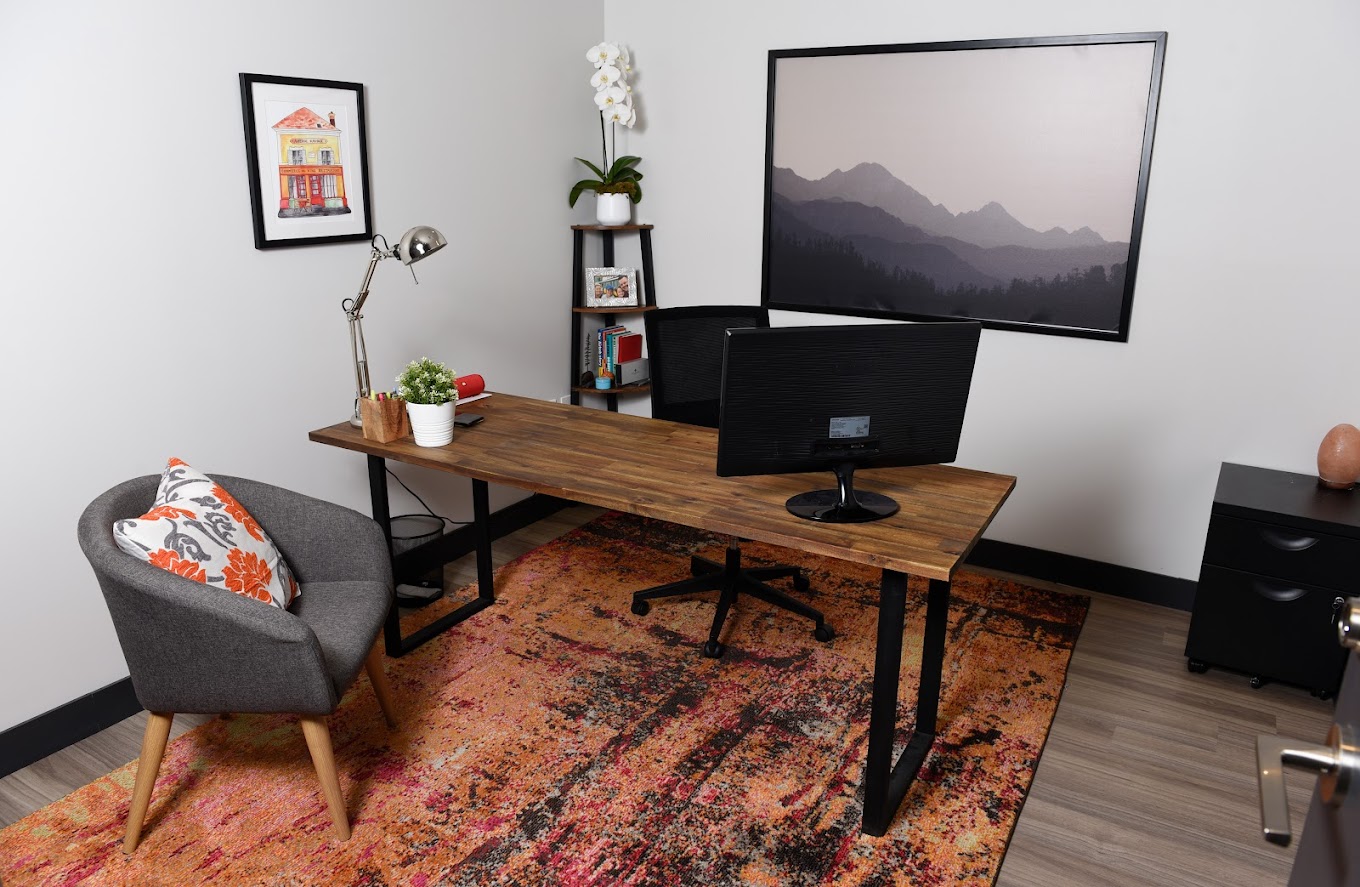 2 Person Coworking Desk