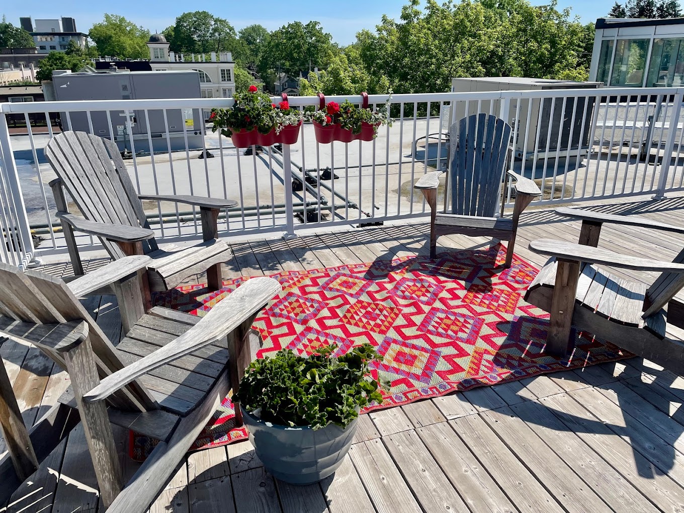 3 Person Coworking Desk