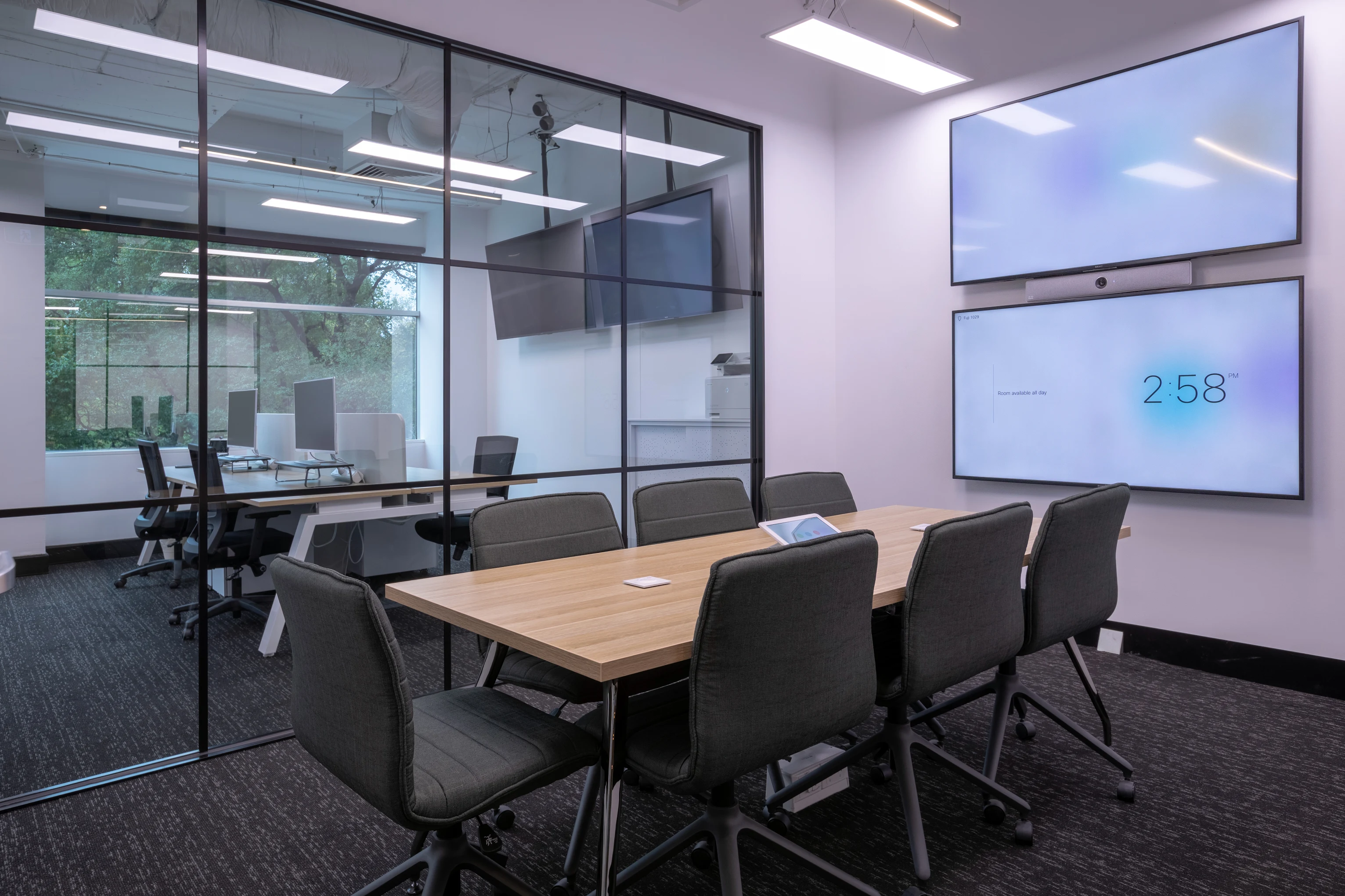 1 Person Coworking Desk