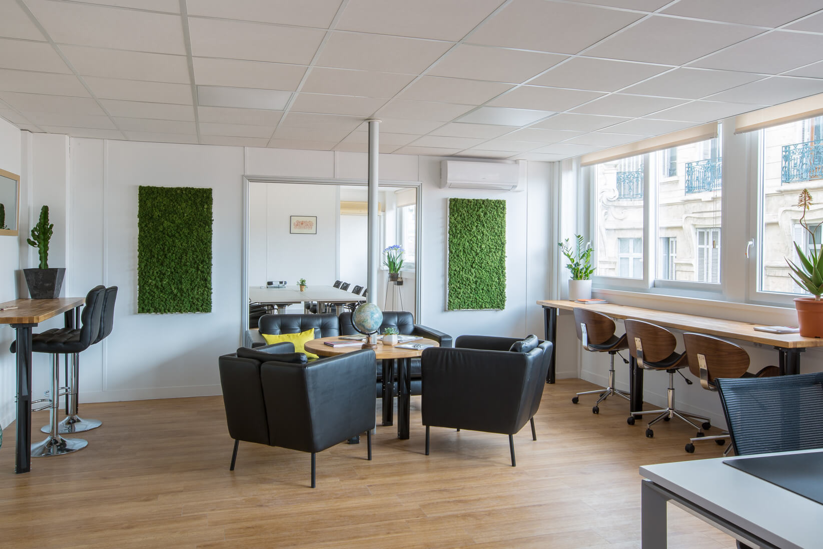 4 Person Coworking Desk