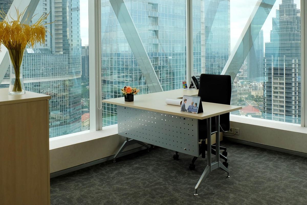 2 Person Coworking Desk