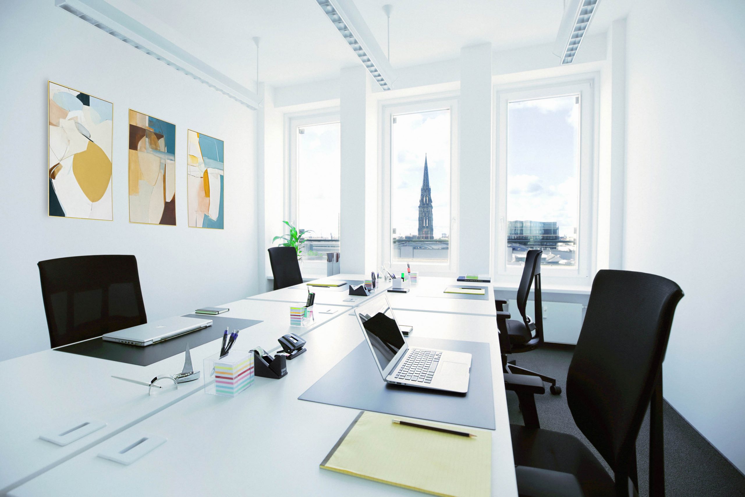 1 Person Coworking Desk