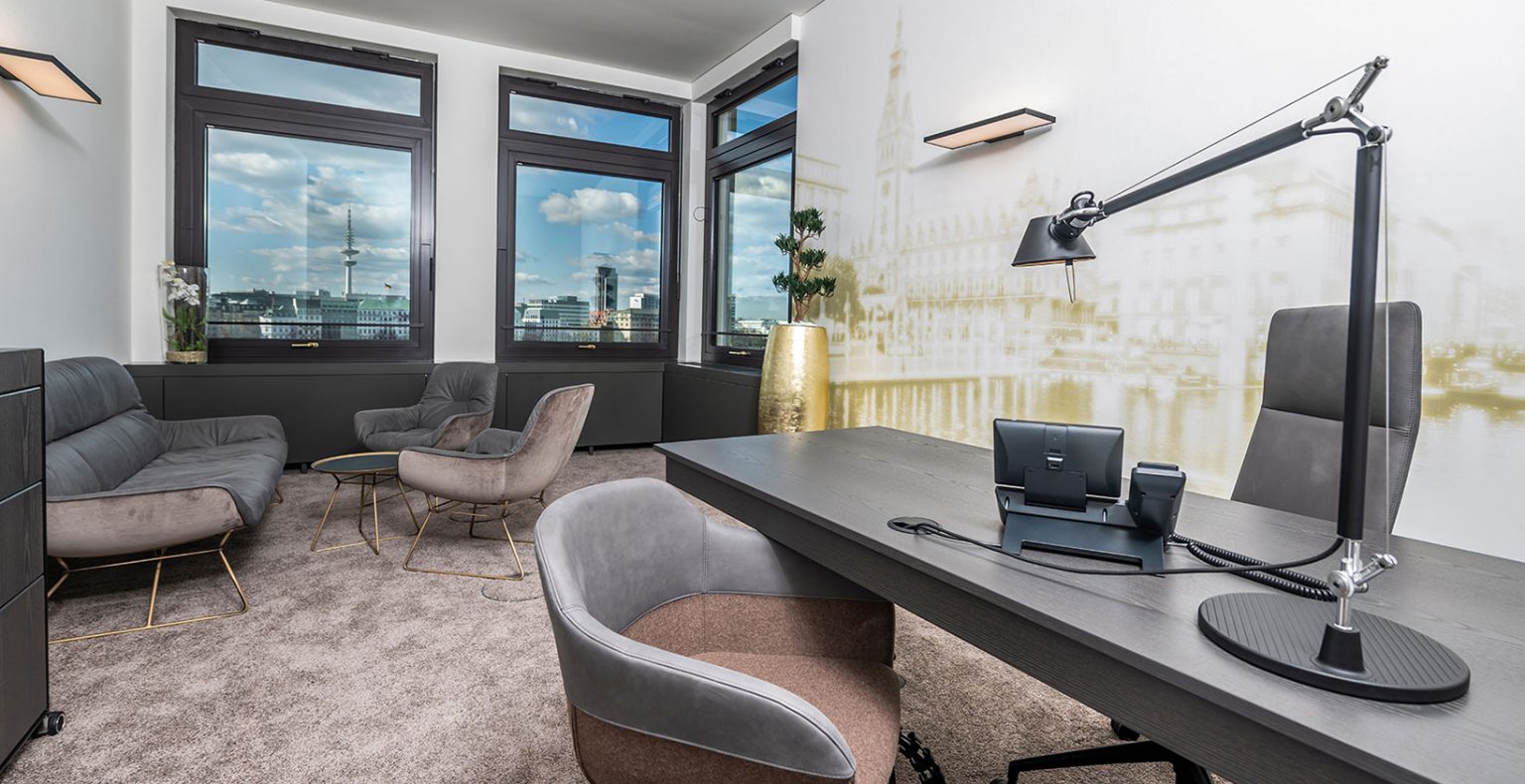 1 Person Coworking Desk