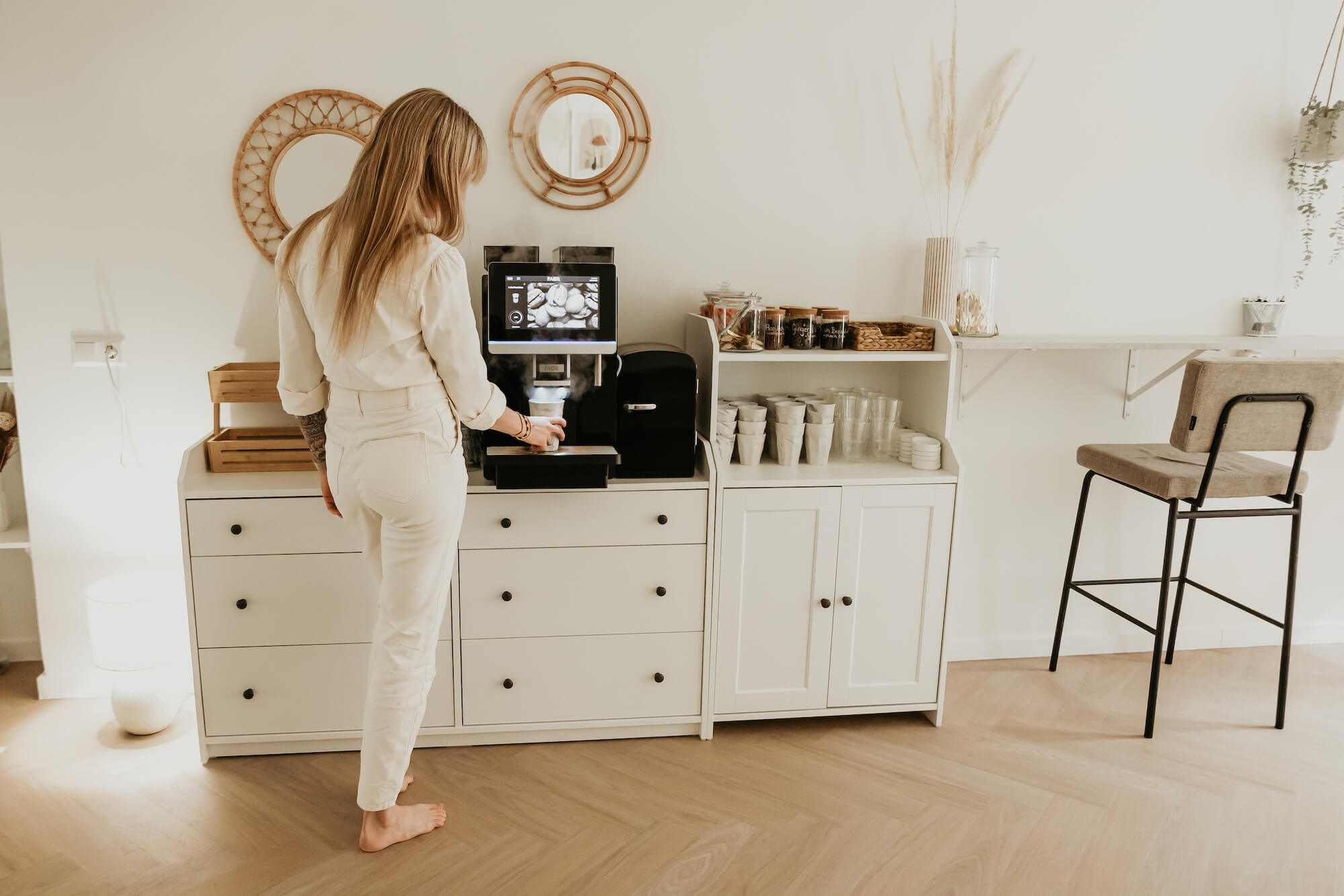 1 Person Coworking Desk